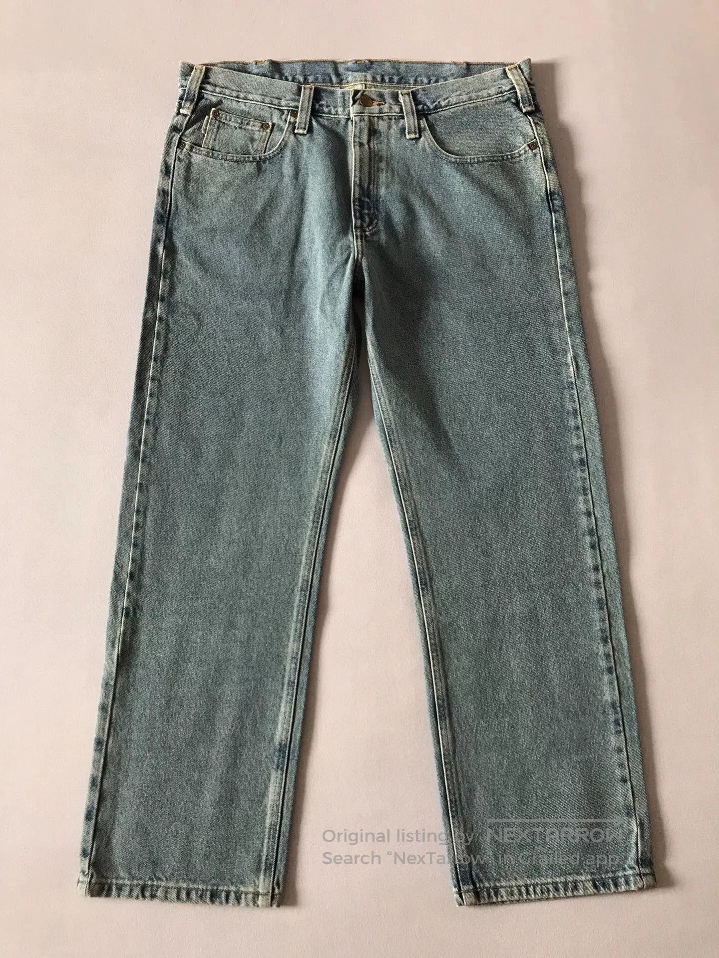 Carhartt Carhartt B480 Washed Jeans W36L30. Size US 36 / EU 52 - 2 Thumbnail