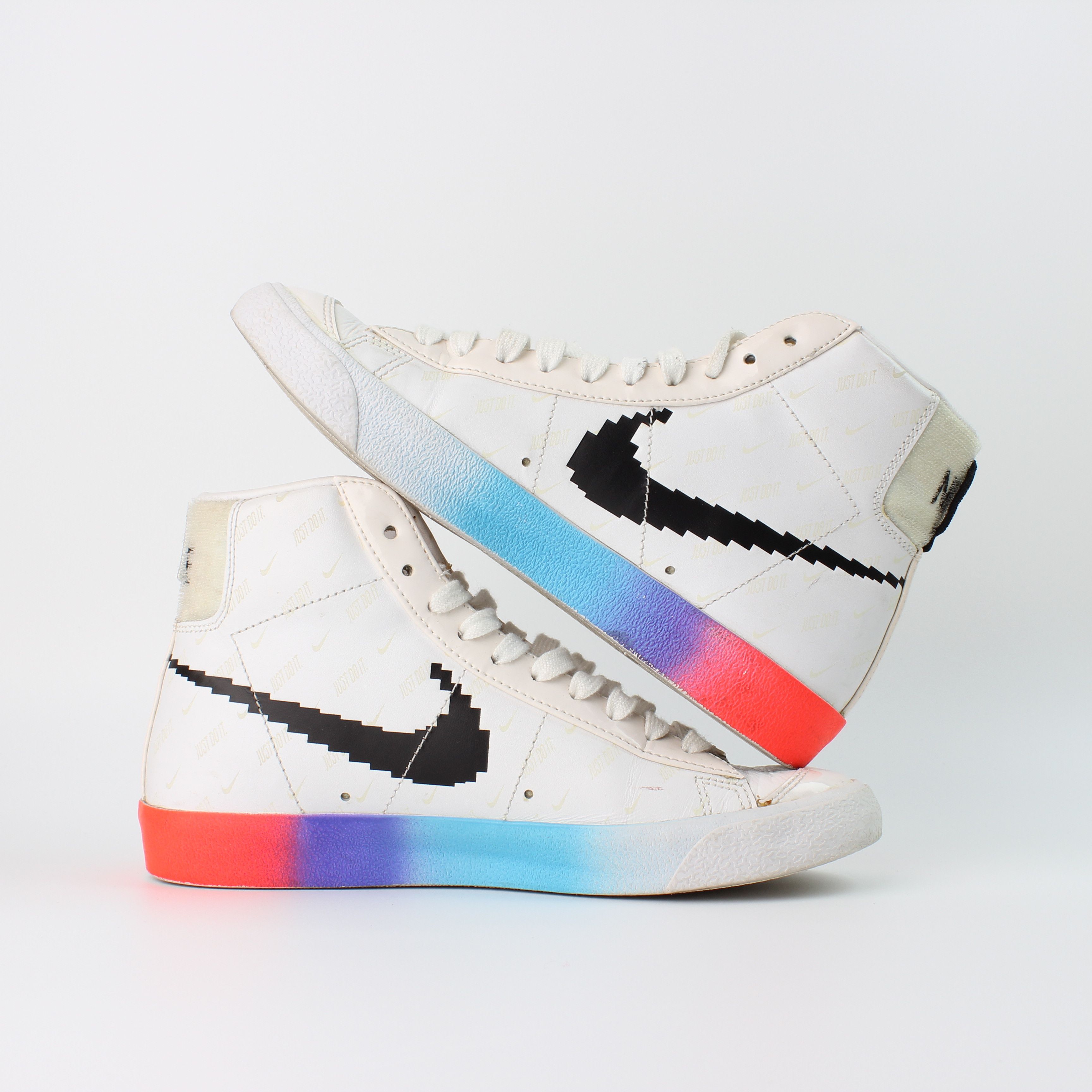 Nike Wmns Blazer Mid '77 Vintage 'Have A Good Game' DC3281-101 Size US 7 / IT 37 - 4 Thumbnail