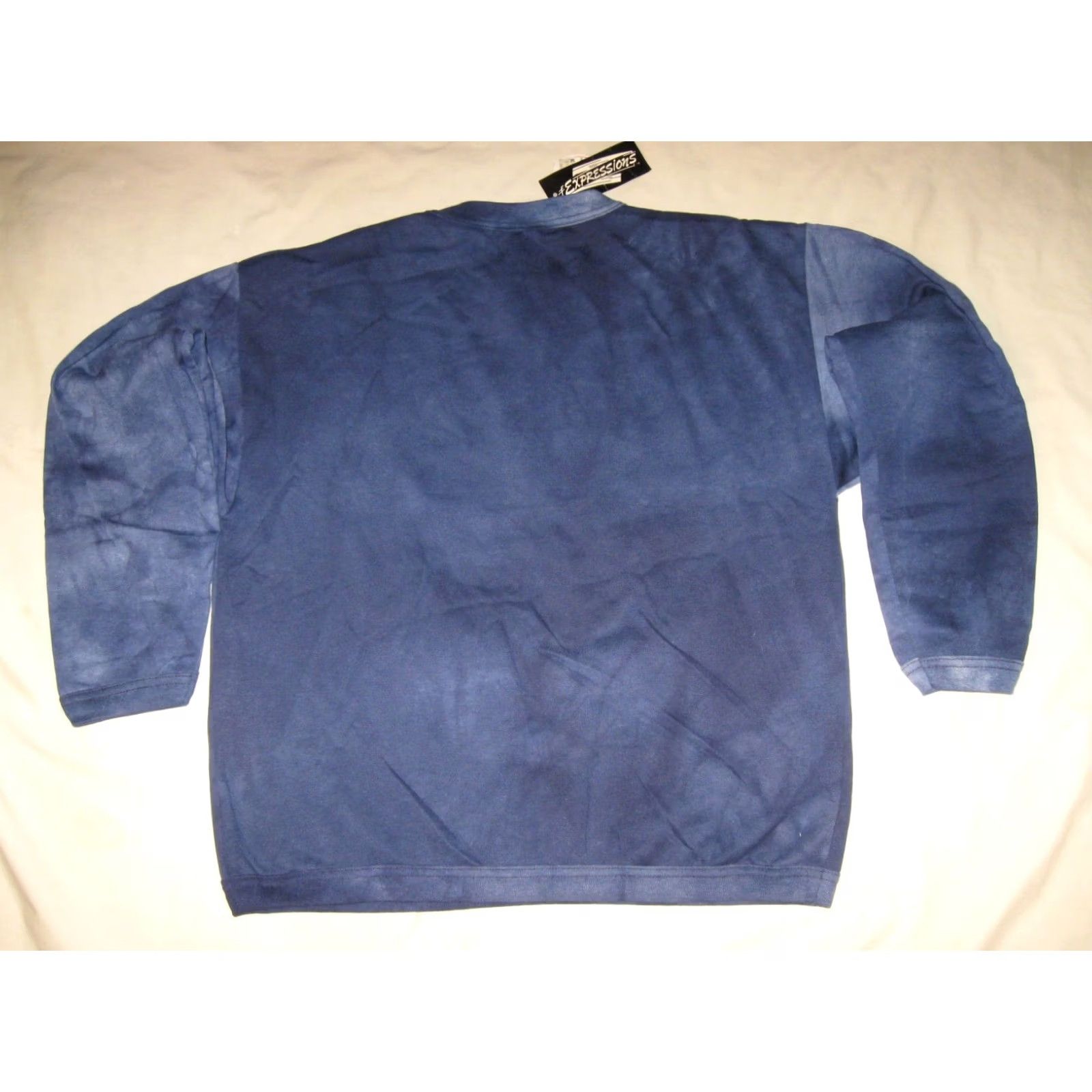 Vintage Expressions Sweatshirt Adult Men's Large - 50/50 Cotton/Polyester, Vintage, Brand Expressions, 23" Chest, 25.5" Length, W/Tags Size US L / EU 52-54 / 3 - 4 Thumbnail