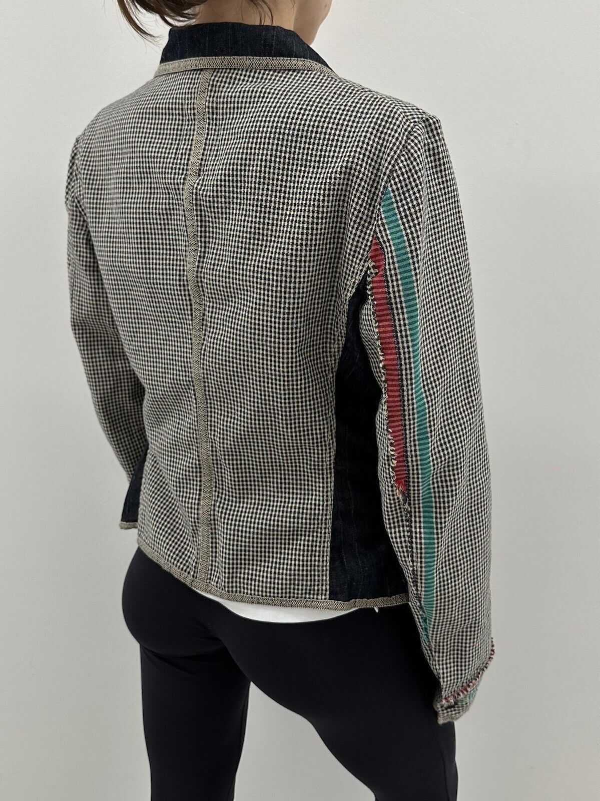Marithe + Francois Girbaud Marithe Francois Girbaud Blazer Womens Checked y2k vintage Size L / US 10 / IT 46 - 8 Thumbnail