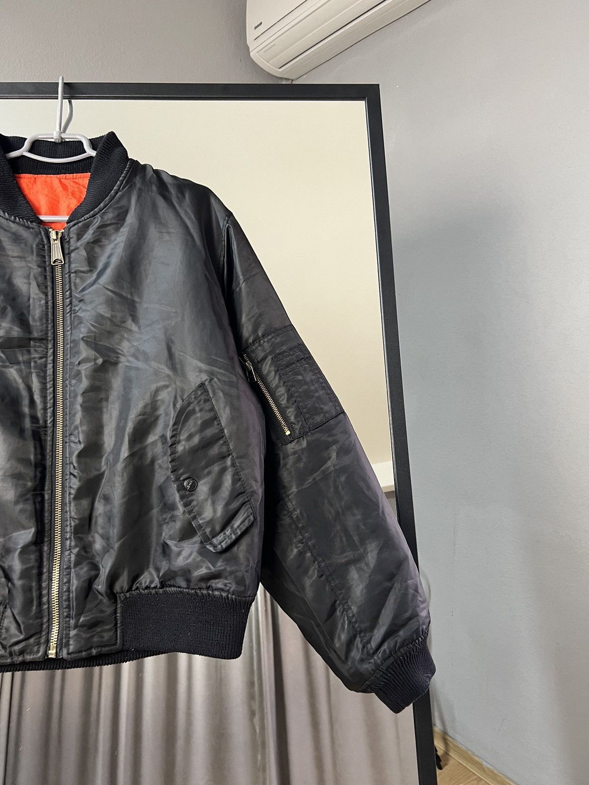 Japanese Brand × Vintage VINTAGE Y2K MA 1 intermediate Bomber Alpha Industies jacket Size US M / EU 48-50 / 2 - 8 Thumbnail
