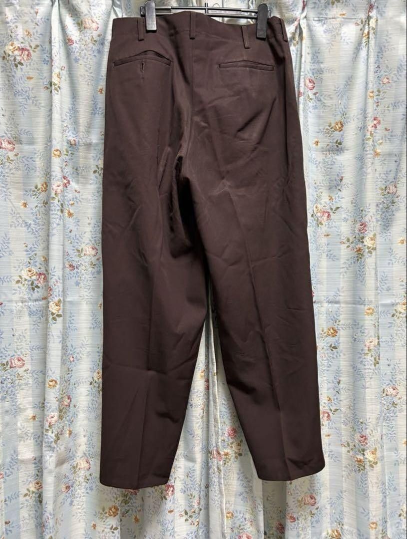 Yohji Yamamoto Yohji Yamamoto wool gabber double wide slacks Size US M / EU 48-50 / 2 - 5 Thumbnail