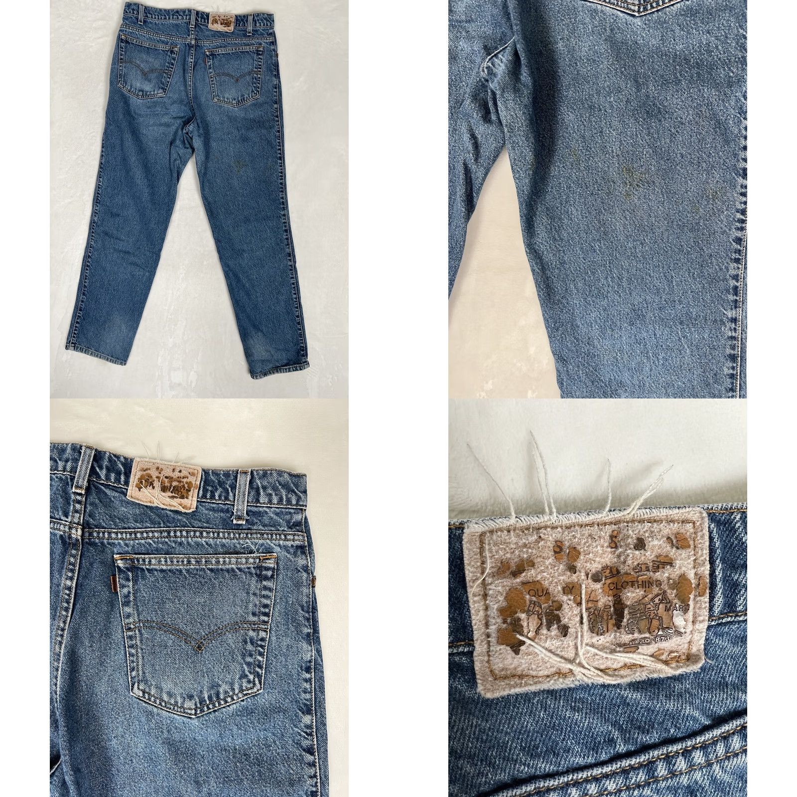 Levi's VINTAGE Levi's 540 Jeans Blue Denim 34x30 Medium Wash Relaxed Straight Men Size US 34 / EU 50 - 8 Thumbnail