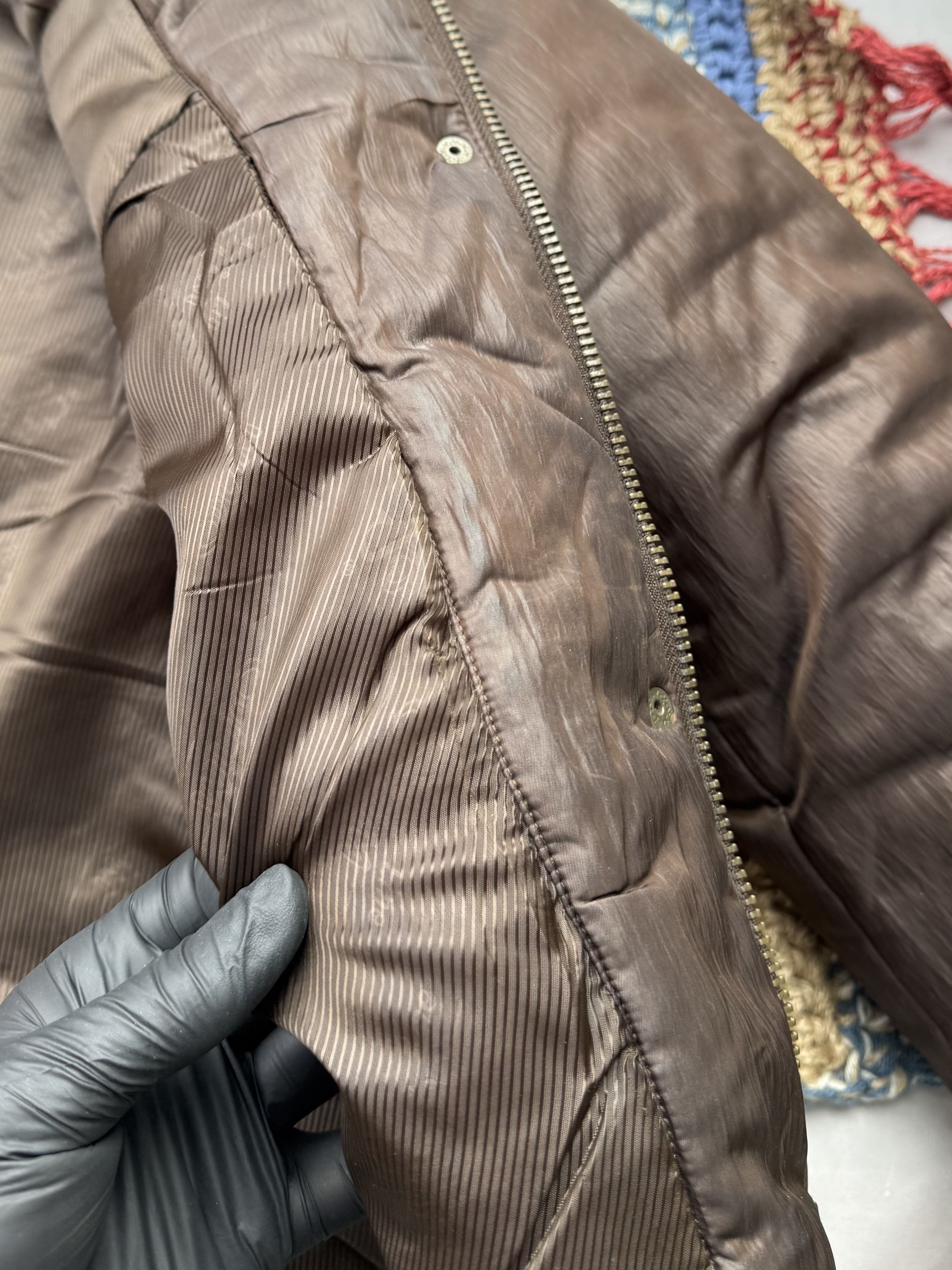 Vintage Vintage Cropped Jacket With Fur Hood (E4) Size US S / EU 44-46 / 1 - 8 Thumbnail