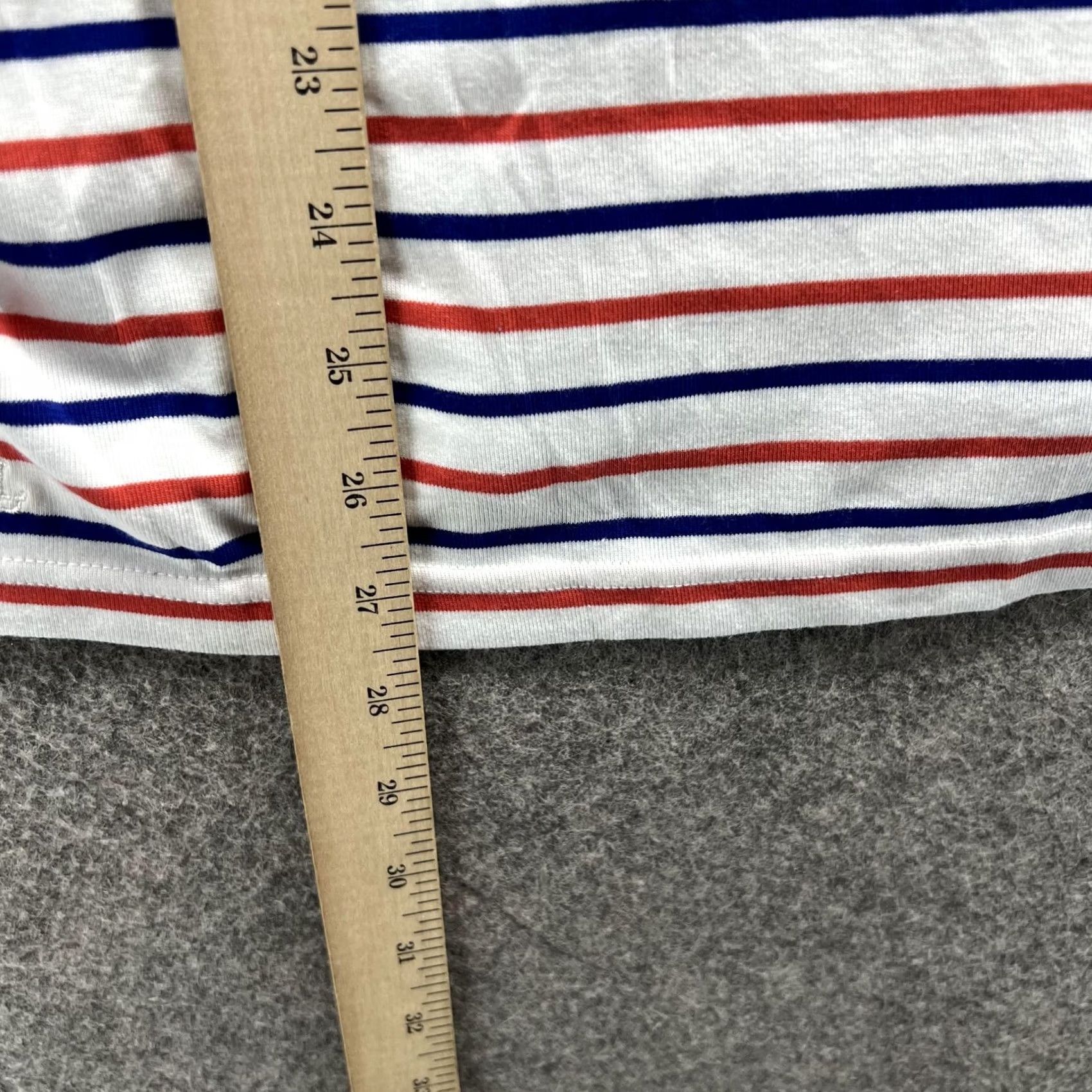Ralph Lauren Lauren Ralph Lauren Shirt Women 2X White Striped Round Neck Casual Shirt Womens 2X White Striped Casual Vintage No Size XXL / US 16-18 / IT 52-54 - 7 Thumbnail