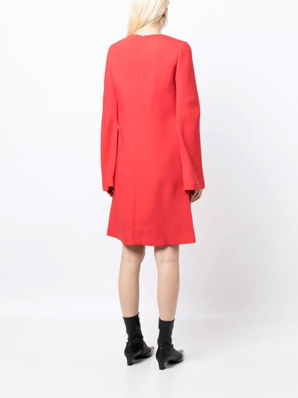 Givenchy o1y0925 Mini Dress in Red Size M / US 6-8 / IT 42-44 - 3 Thumbnail