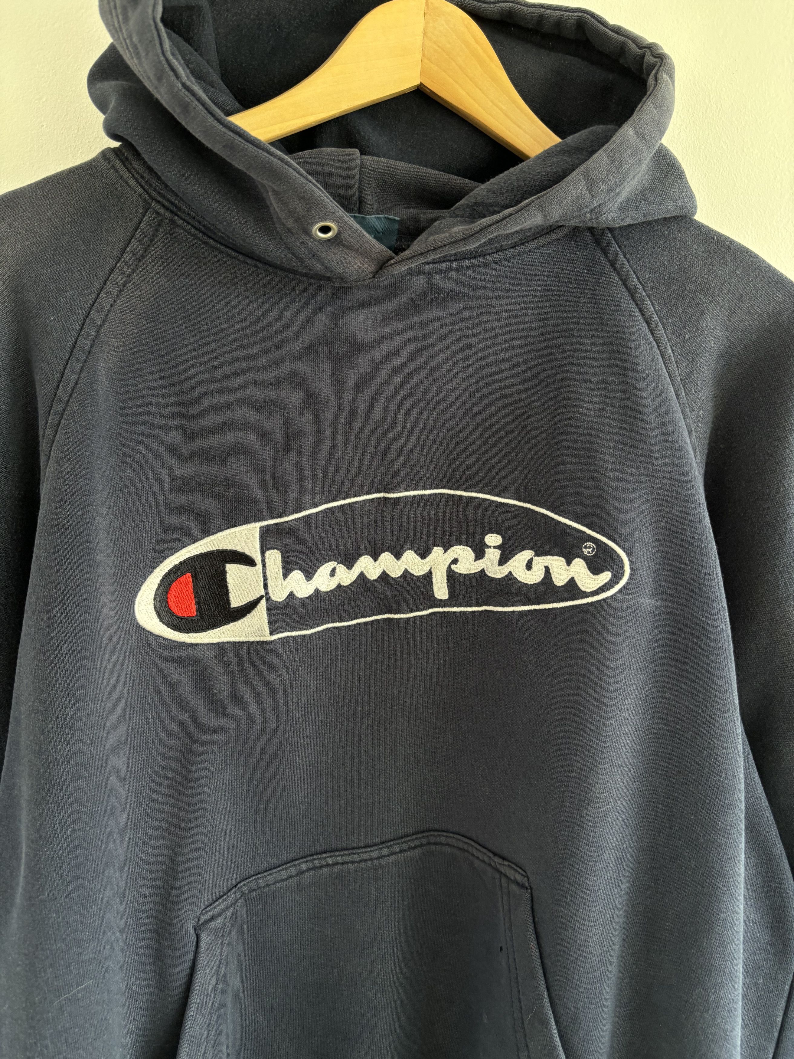 Champion × Vintage Vintage Champion Logo Hoodie Size US XL / EU 56 / 4 - 6 Thumbnail