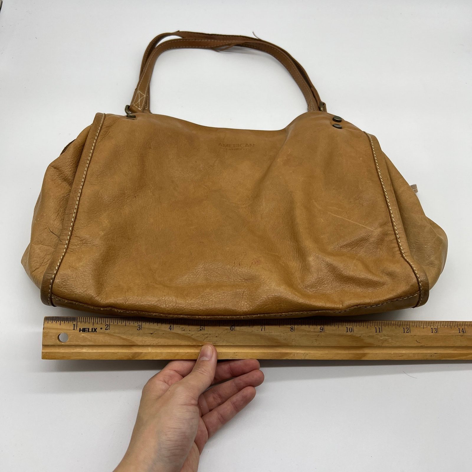 Other American Leather Co Womens Brown Leather Purse Size ONE SIZE - 4 Thumbnail