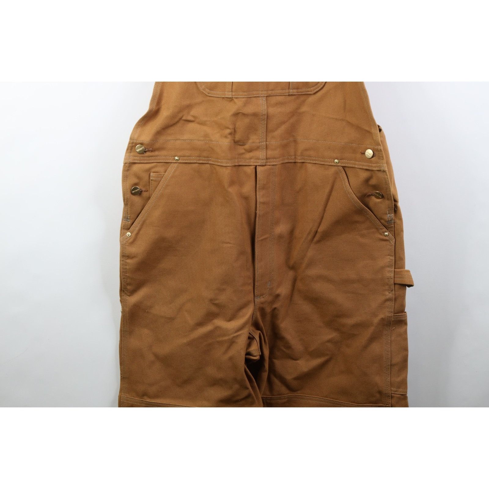 Carhartt Deadstock Vintage Y2K Carhartt Double Knee Duck Overalls Size US 40 / EU 56 - 3 Thumbnail