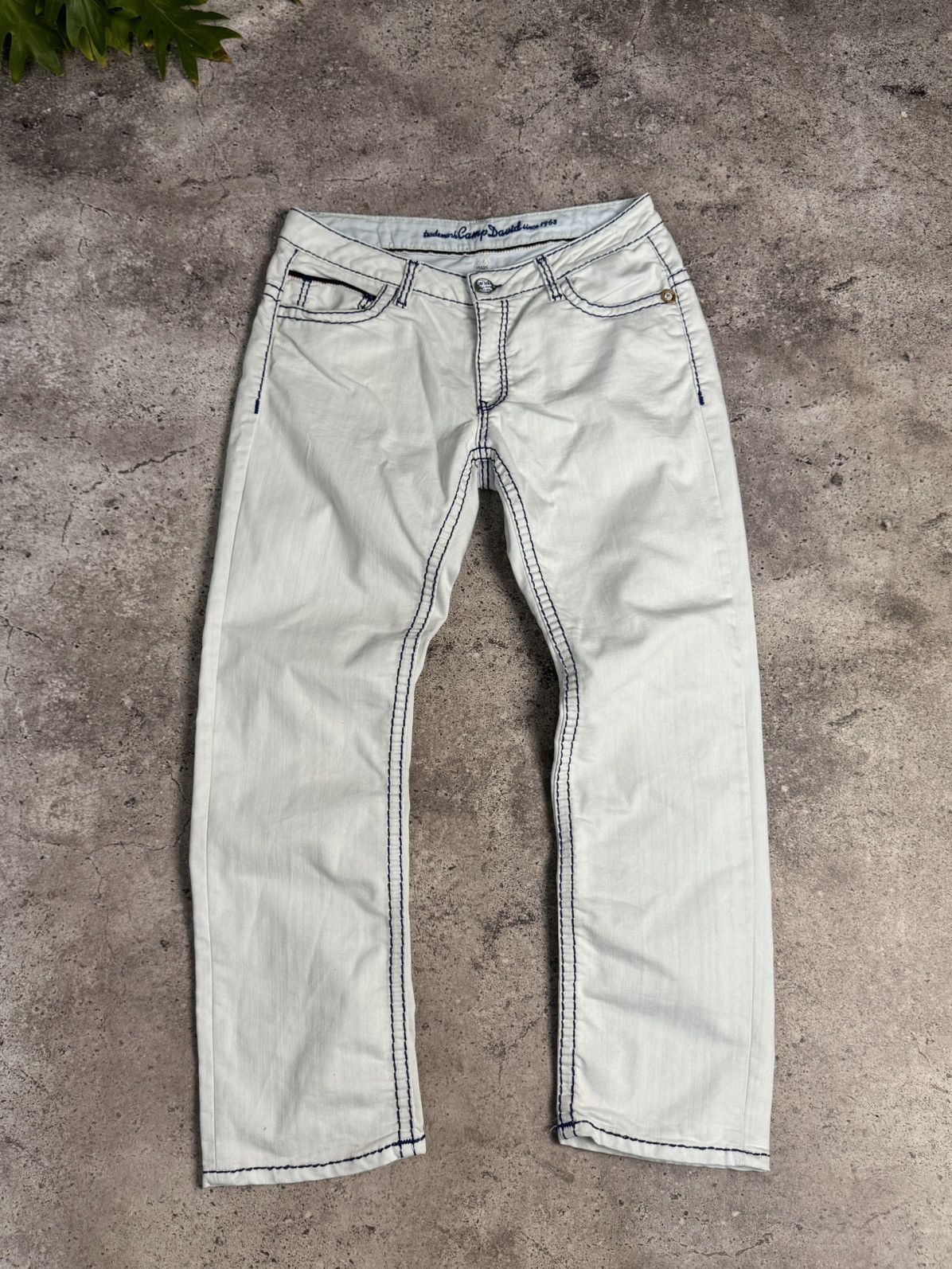 Christian Audigier × Ed Hardy × Vintage Vintage Ed Hardy Christian Audigier Wings Style Pants Size US 32 / EU 48 - 9 Thumbnail
