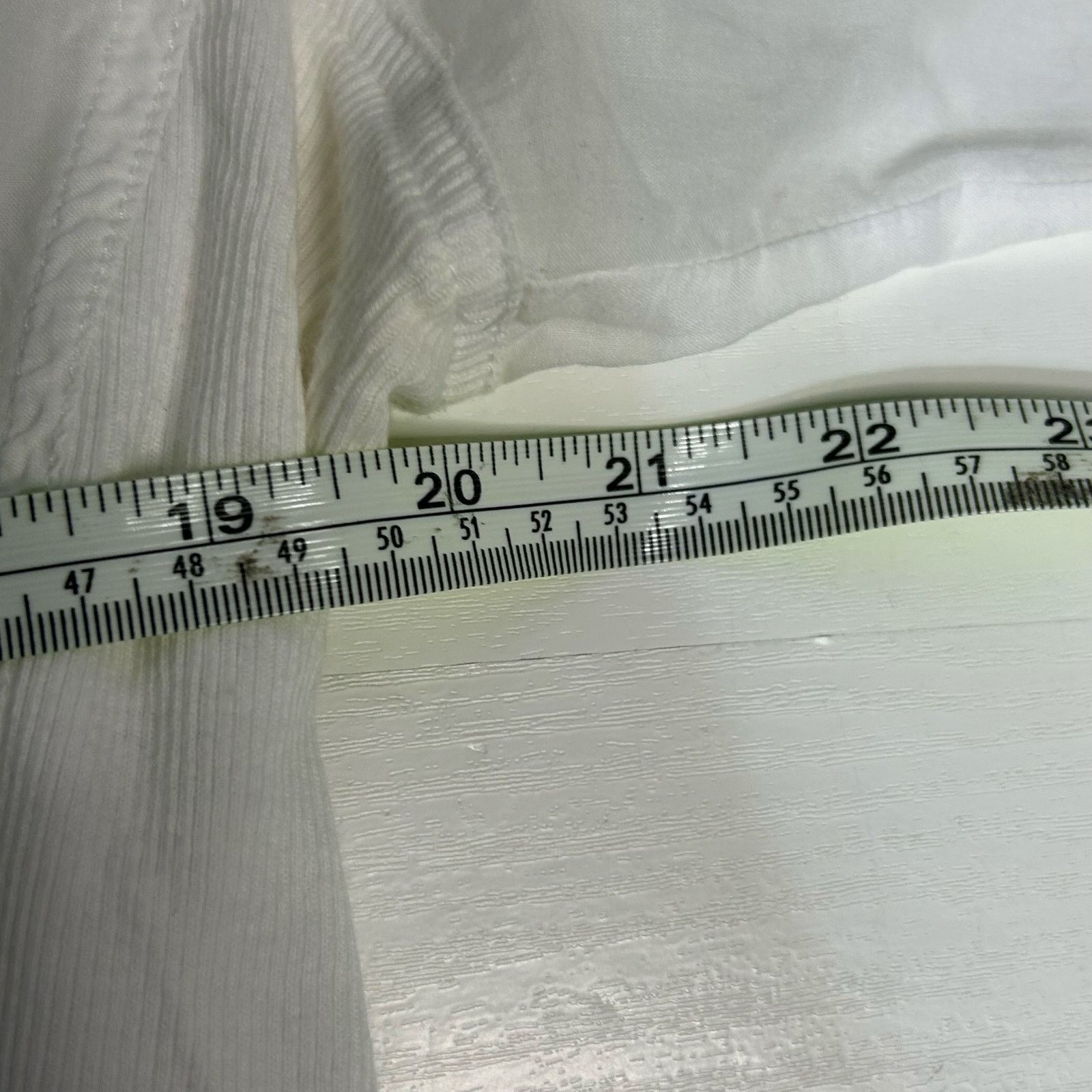 Old Navy Old Navy White Sheer Button Down Shirt XXL Size XXL / US 16-18 / IT 52-54 - 6 Thumbnail
