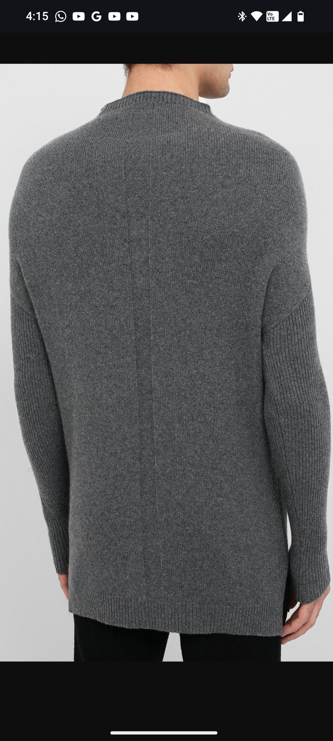 Rick Owens Cashmere sweater pullover Size US L / EU 52-54 / 3 - 4 Thumbnail