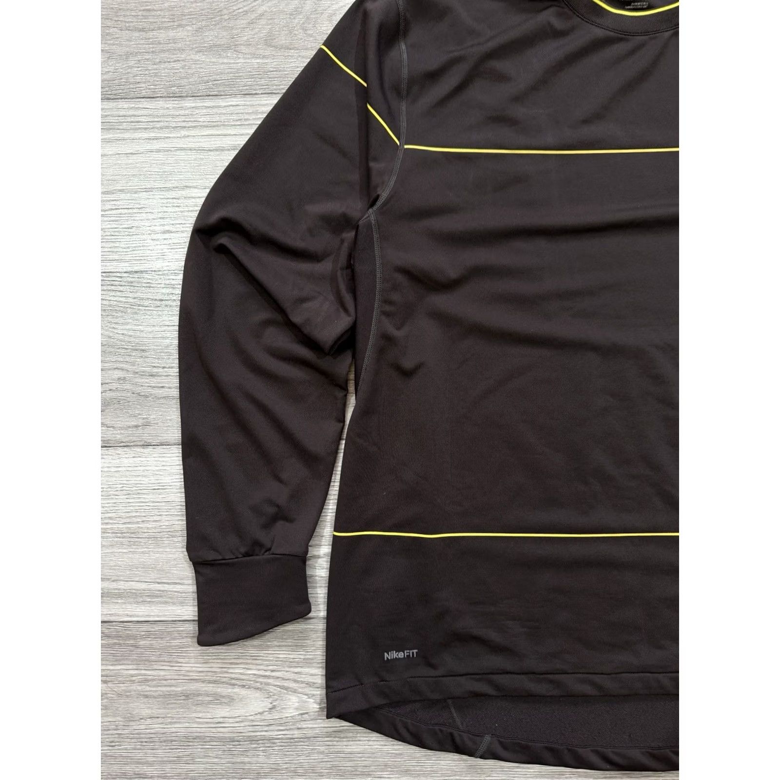 Nike Nike Long Sleeve Shirt Jersey XL Brown Men Size US XL / EU 56 / 4 - 4 Thumbnail