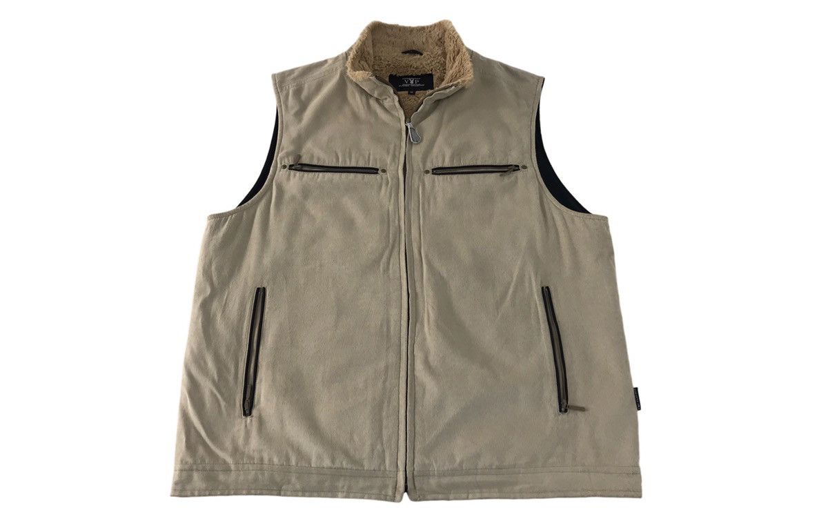 Playboy × Vintage Vintage Vest Playboy Collection Fleece Inner Zipper Size US M / EU 48-50 / 2 - 1 Thumbnail
