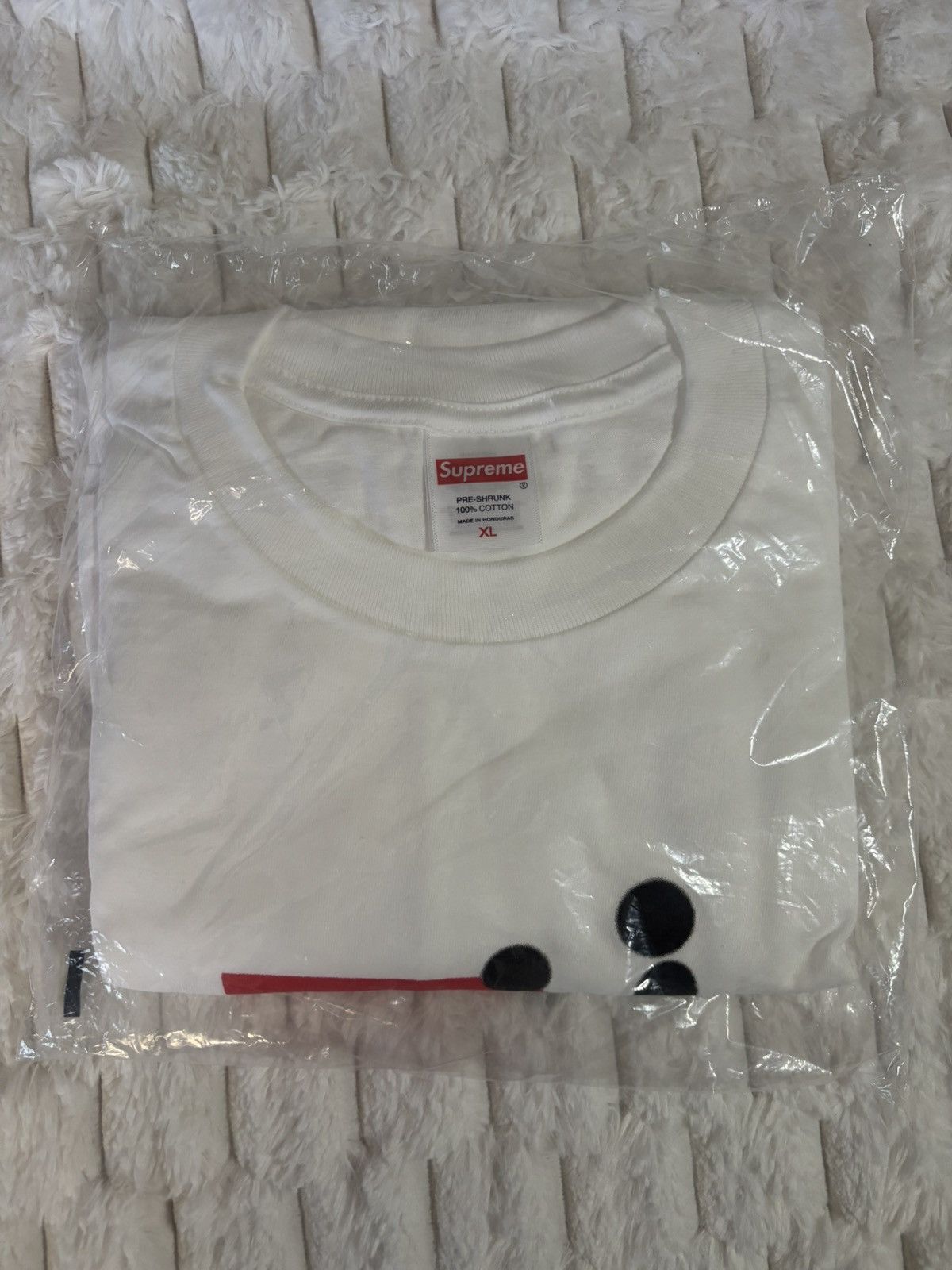 Supreme Supreme Stick Tee White sz XLarge Size US XL / EU 56 / 4 - 1 Thumbnail