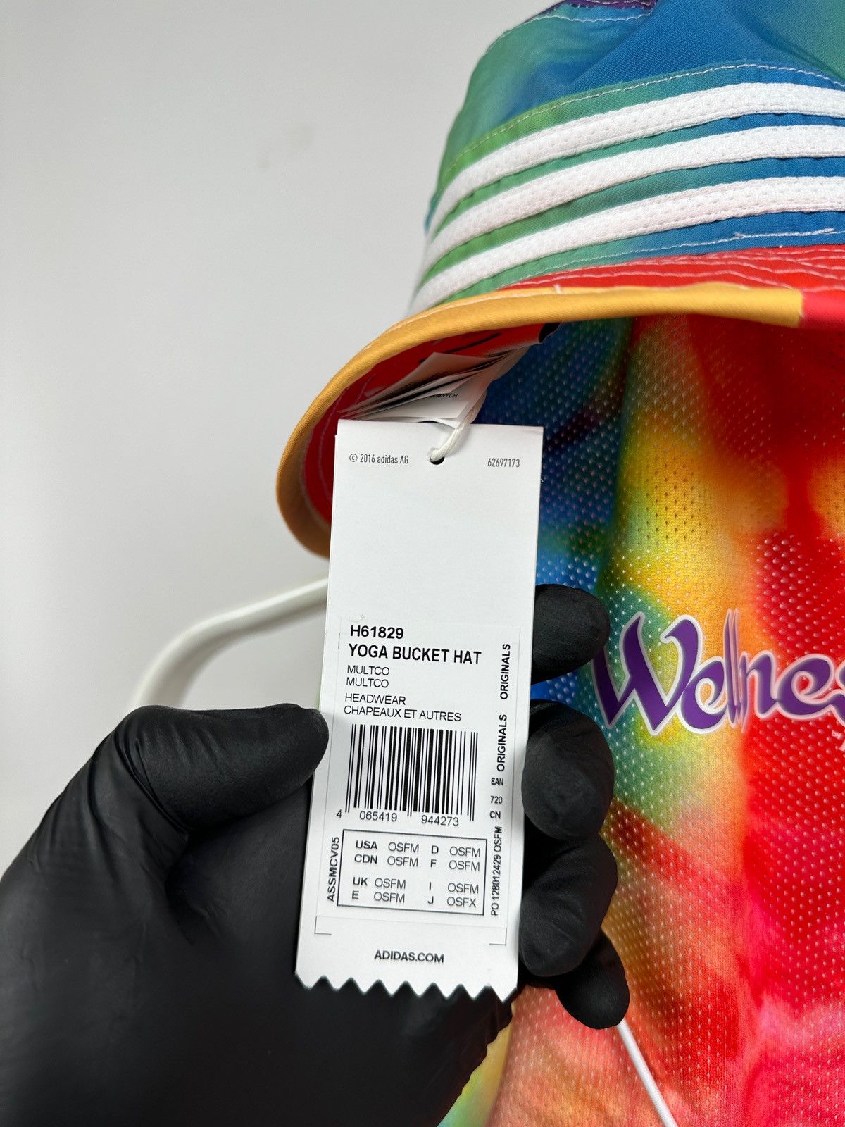 Adidas NWT! Adidas x Palace Yoga Palaste Ninja Bucket Hat Size ONE SIZE - 17 Thumbnail