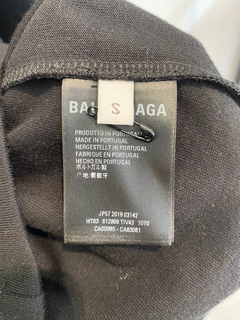 Balenciaga Balenciaga Printed logo short sleeve T-shirt 2504-Nextarrow Size US S / EU 44-46 / 1 - 5 Thumbnail