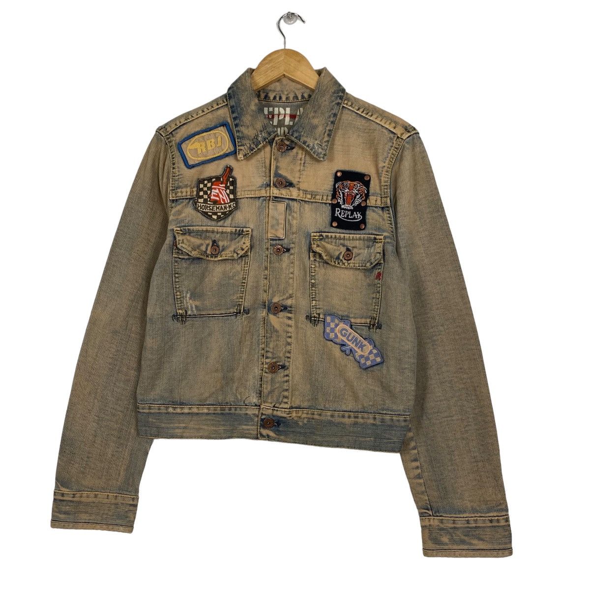 Replay Replay type3 parchwork denim jacket Size US S / EU 44-46 / 1 - 3 Thumbnail