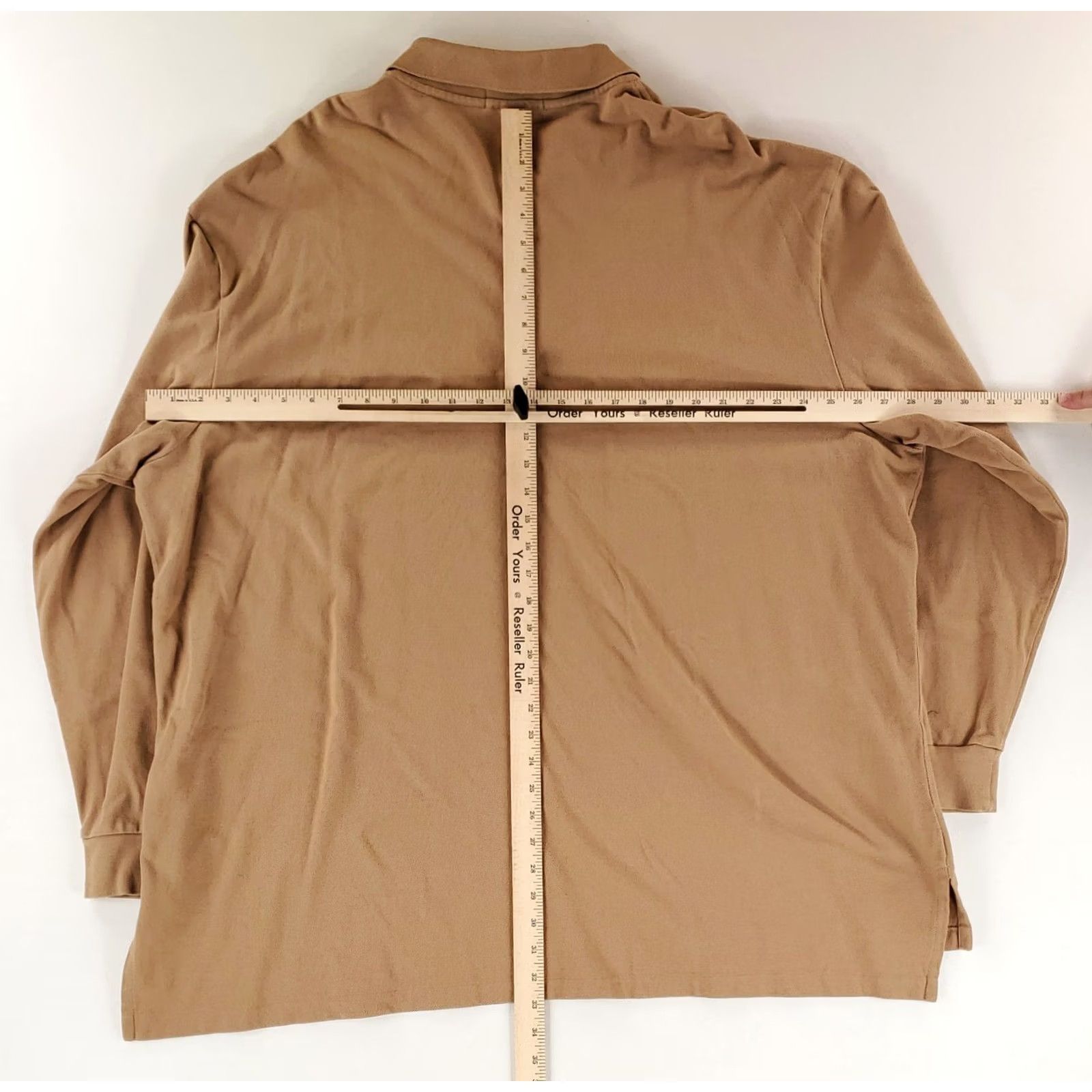 Polo Ralph Lauren Polo Ralph Lauren Polo Shirt Long Sleeve Brown Mens 3XB Big & Tall 3X Brown Polo Men Mens 3XB Polo Shirt Brown Big 3X Long Sleeve Size US XXL / EU 58 / 5 - 8 Thumbnail