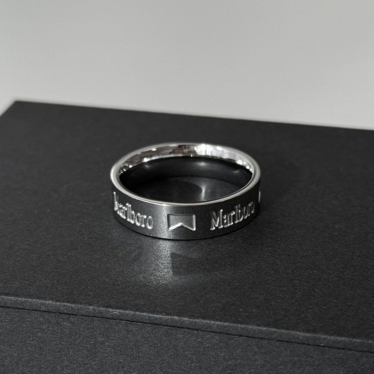 Marlboro Marlboro ring silver Size ONE SIZE - 2 Thumbnail