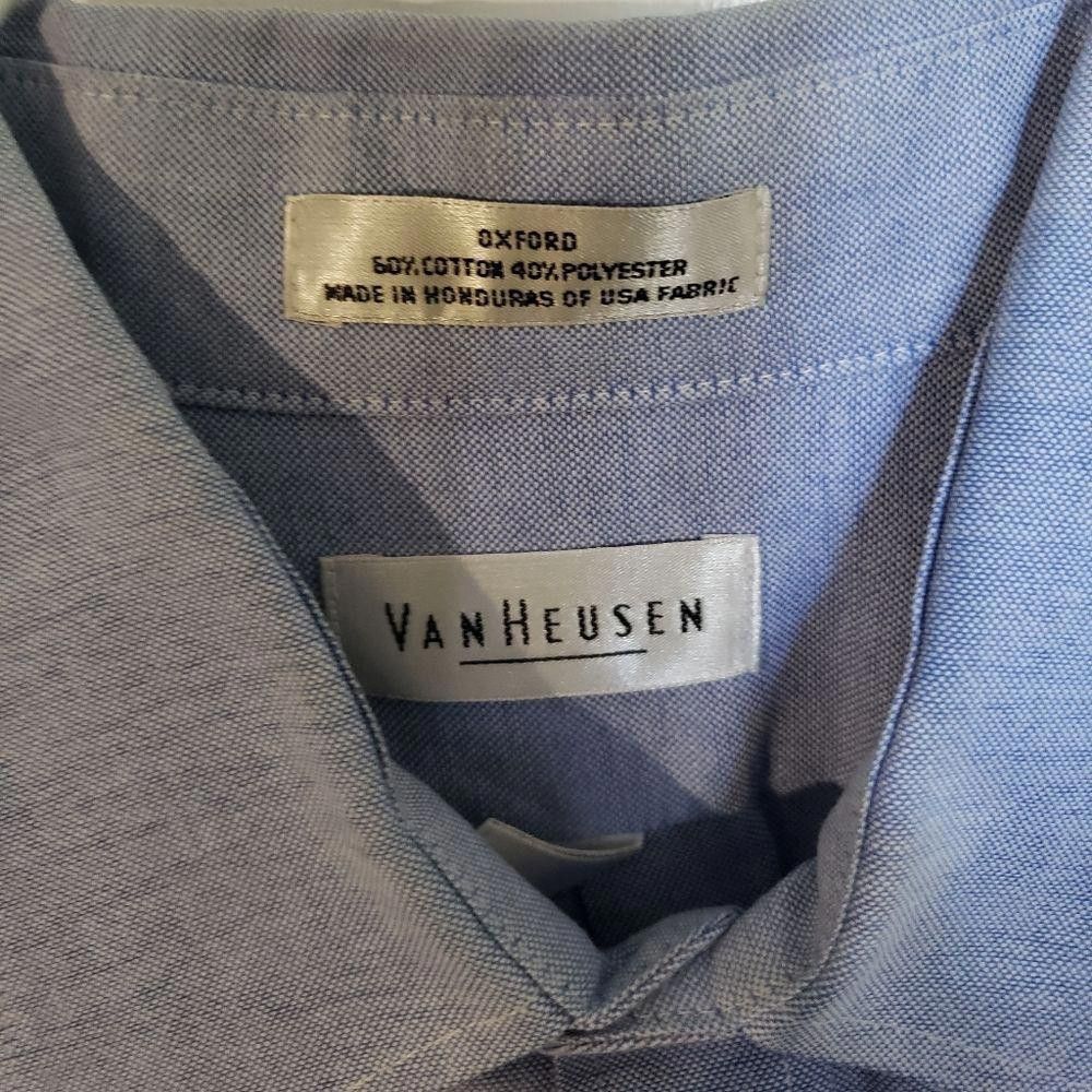 Van Heusen CT1060a Van Heusen Dress Shirt Size 38R - 3 Thumbnail