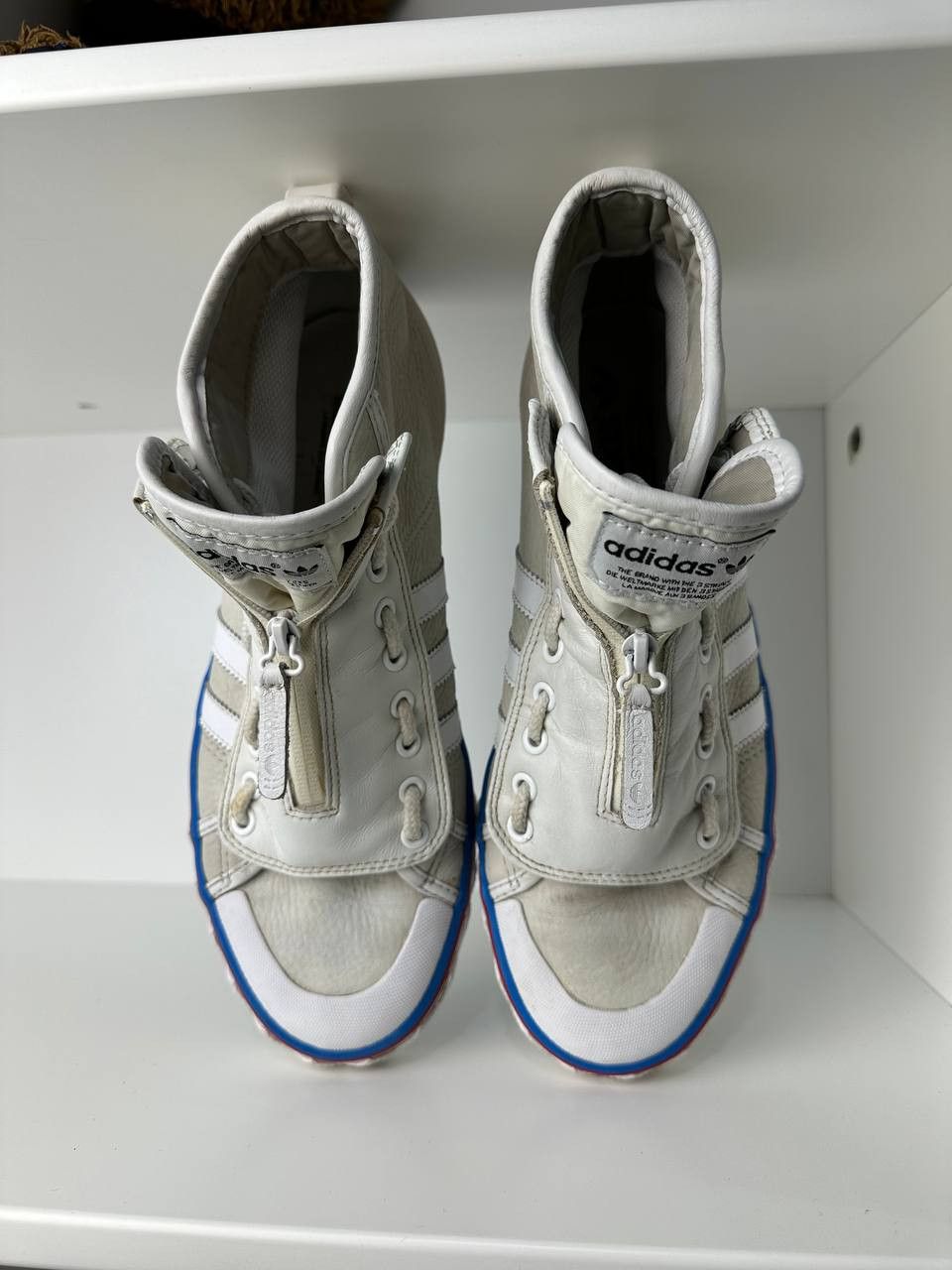 Adidas × Vintage ADIDAS NIZZA HI OT-TECH TRAINERS Vintage Rare Collectors Size US 9.5 / EU 42-43 - 7 Thumbnail