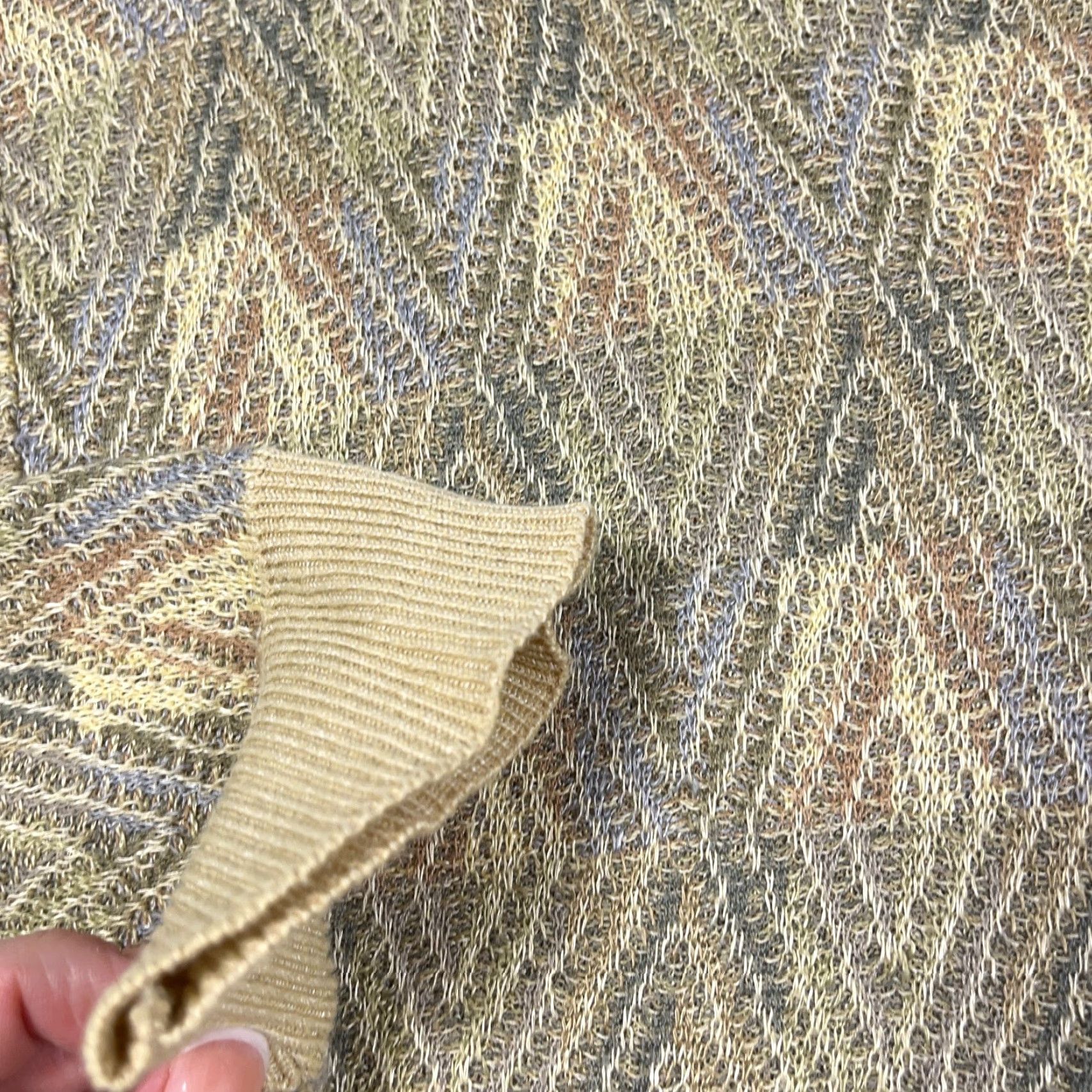 Jos. A. Bank Vintage Jos. A. Bank Geometric Crewneck Sweater Men XL Tan Beige Pullover Heavyweight 80s 90s Retro Hip Hop Style Cardigan? Size US XL / EU 56 / 4 - 4 Thumbnail
