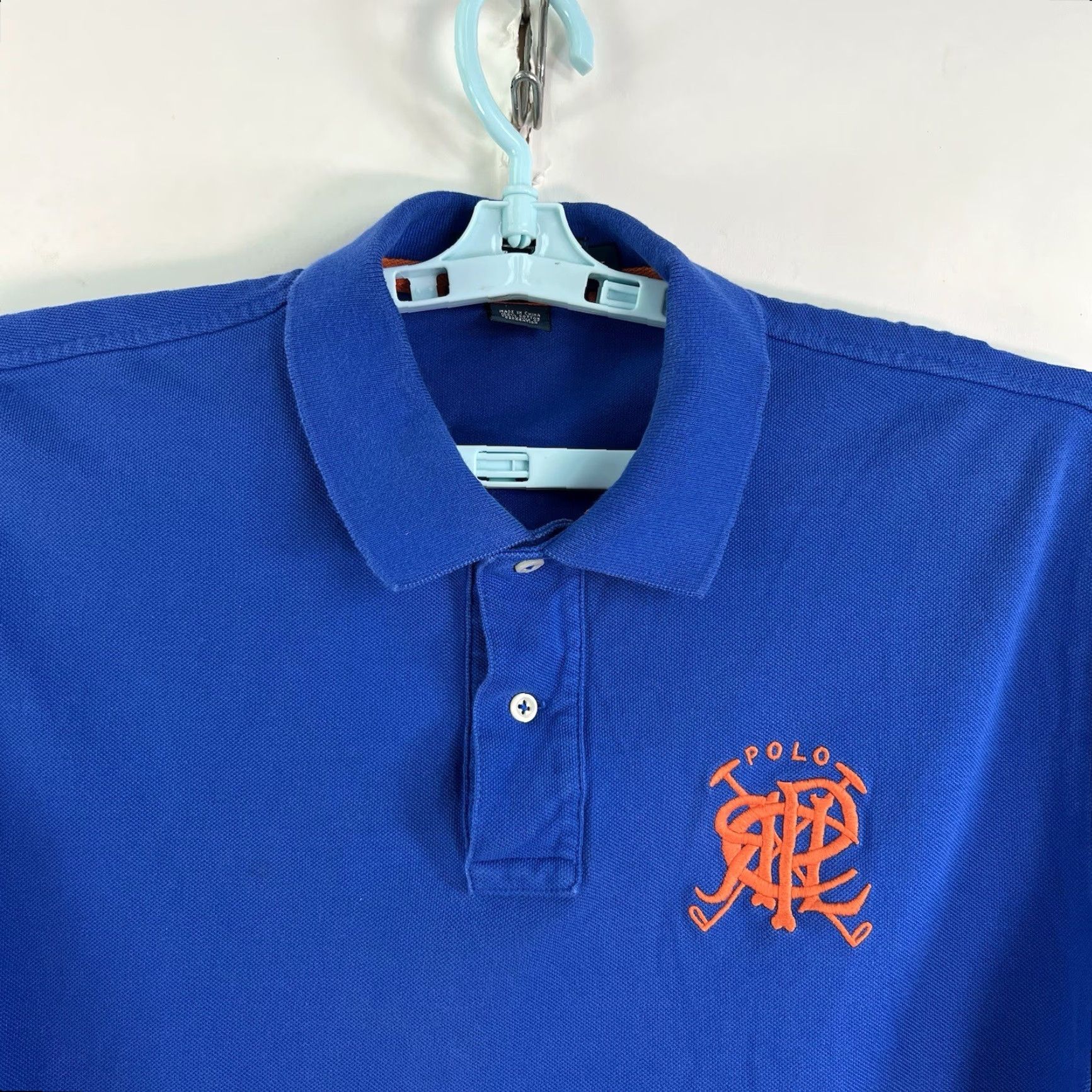 Ralph Lauren Ralph Lauren Big Pony Logo Polo Shirt Size L Blue Men's Casual Short Sleeve Size US L / EU 52-54 / 3 - 3 Thumbnail