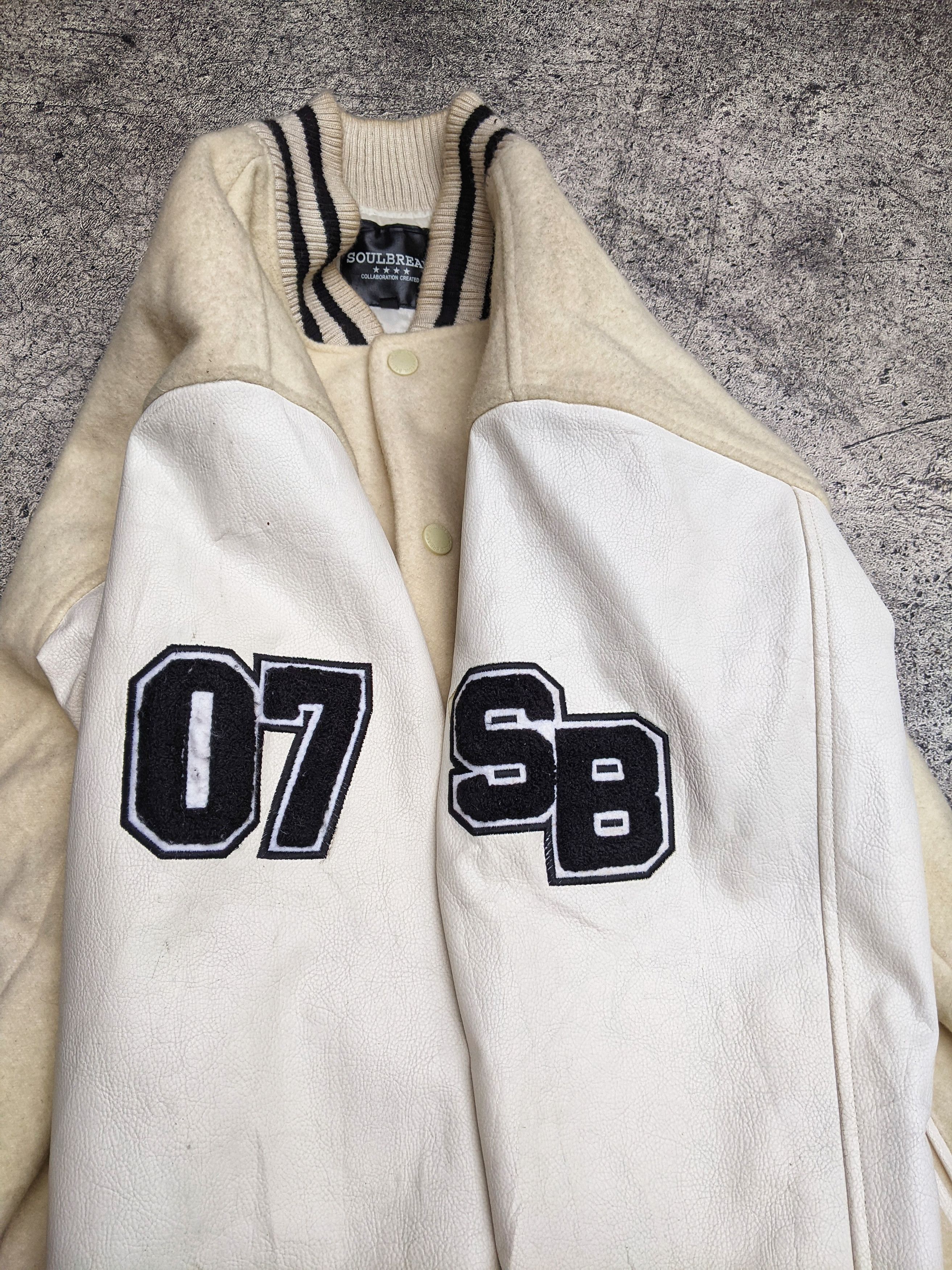 Vintage Soul Break Ovesize Varsity Jacket Size US XL / EU 56 / 4 - 5 Thumbnail
