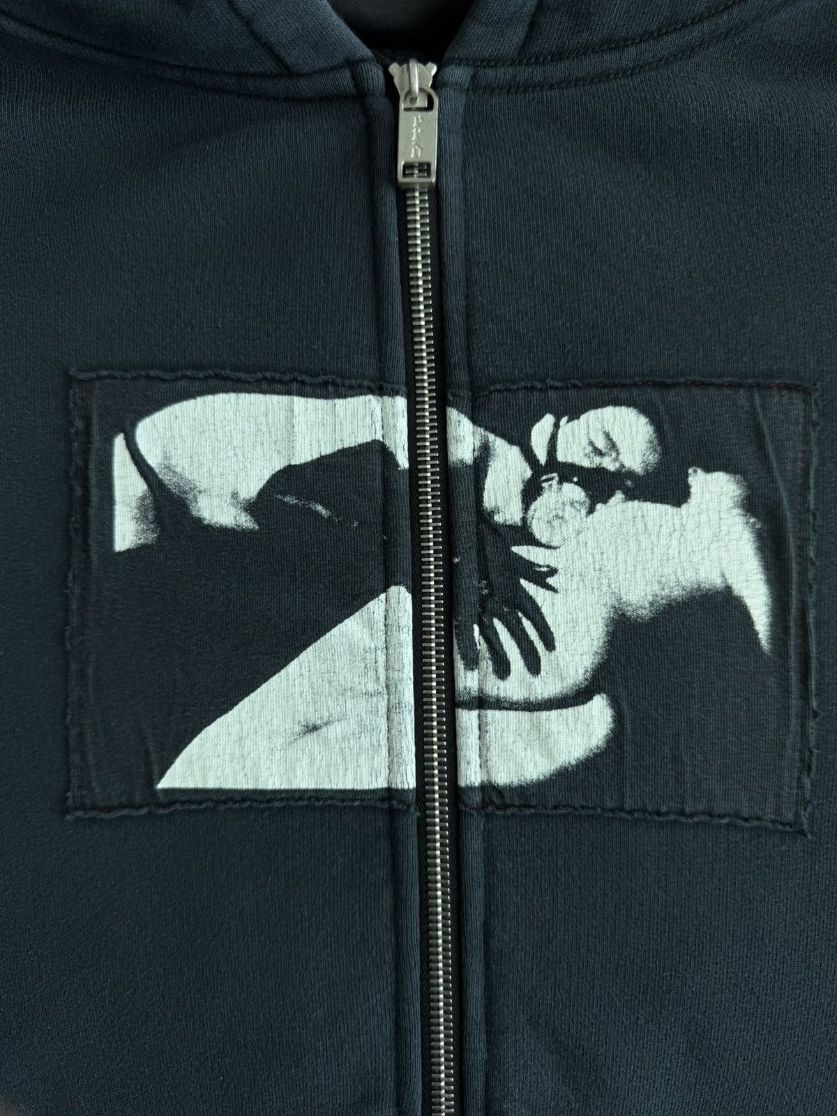 Enfants Riches Deprimes Enfants Riches Deprimes Gas Mask Patchwork Zip Up Hoodie Size US M / EU 48-50 / 2 - 5 Thumbnail