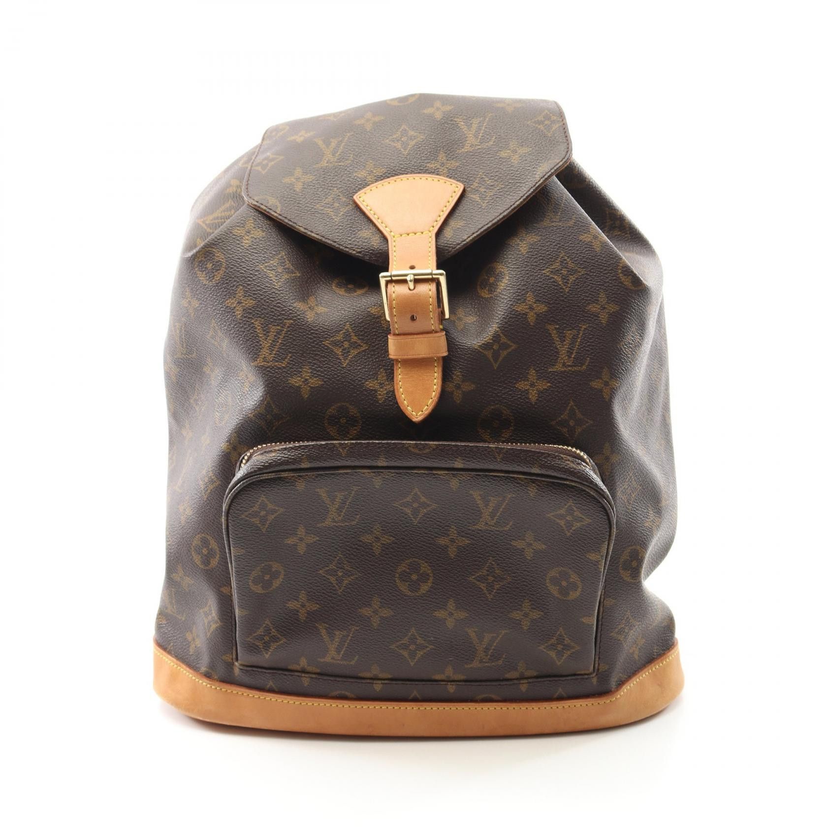 Louis Vuitton Louis Vuitton Monogram Coated Canvas Backpack Canvas Backpack M51135