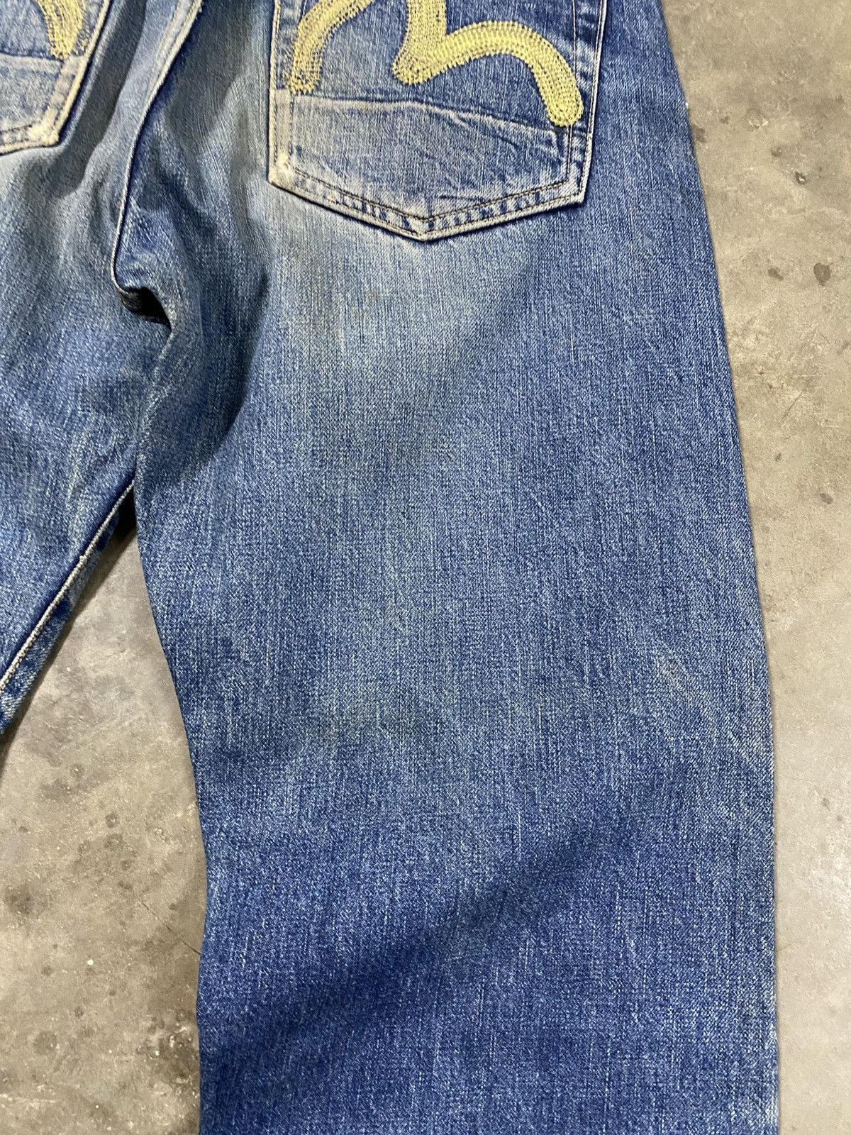 Evisu Vintage Evis Jeans Japan 80s Scovill Rivert @283 imn Size US 32 / EU 48 - 3 Thumbnail