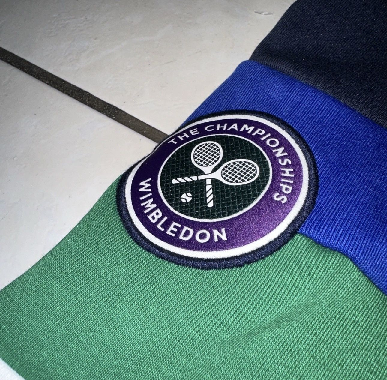 Polo Ralph Lauren Polo Ralph Lauren Wimbledon Tennis Double-Knit Track Jacket Size US L / EU 52-54 / 3 - 4 Thumbnail