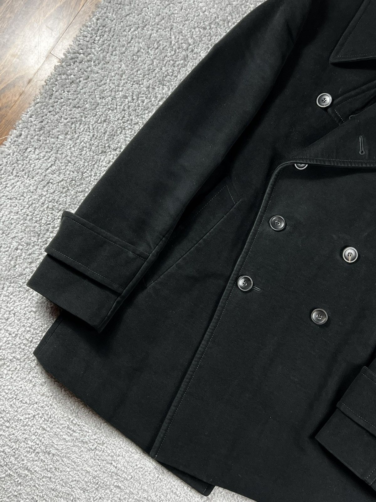 Gucci Gucci Double Breasted Black Coat Size L Size US L / EU 52-54 / 3 - 4 Thumbnail