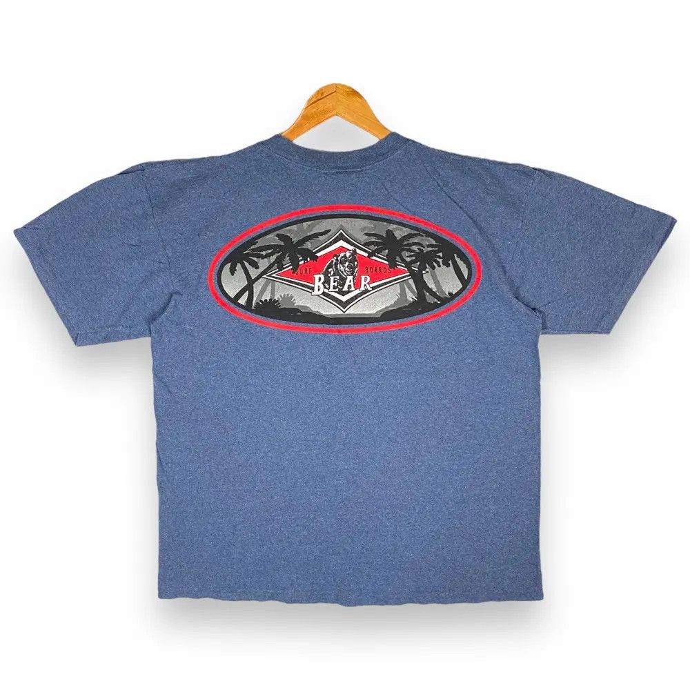 Vintage Vintage 90's BEAR SURFBOARDS Big Graphic Surf Tee Size US L / EU 52-54 / 3 - 1 Thumbnail