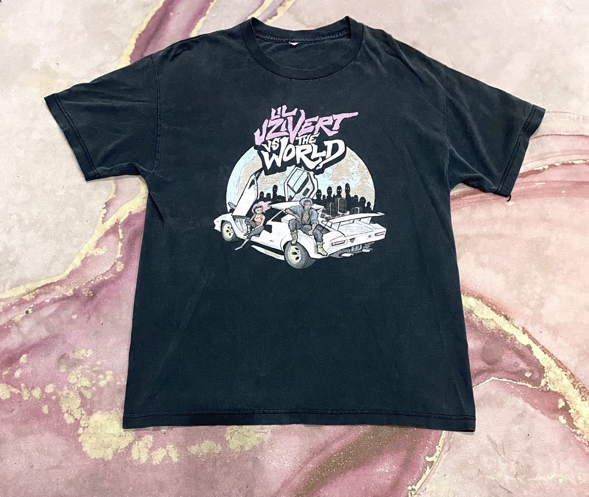 Band Tees × Lil Uzi Vert × Rap Tees sunfaded Lil uzi vert tee Size US L / EU 52-54 / 3 - 1 Thumbnail