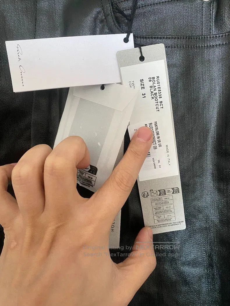 Rick Owens Rick Owens Bolan Bootcut Jeans. Size US 31 - 4 Thumbnail