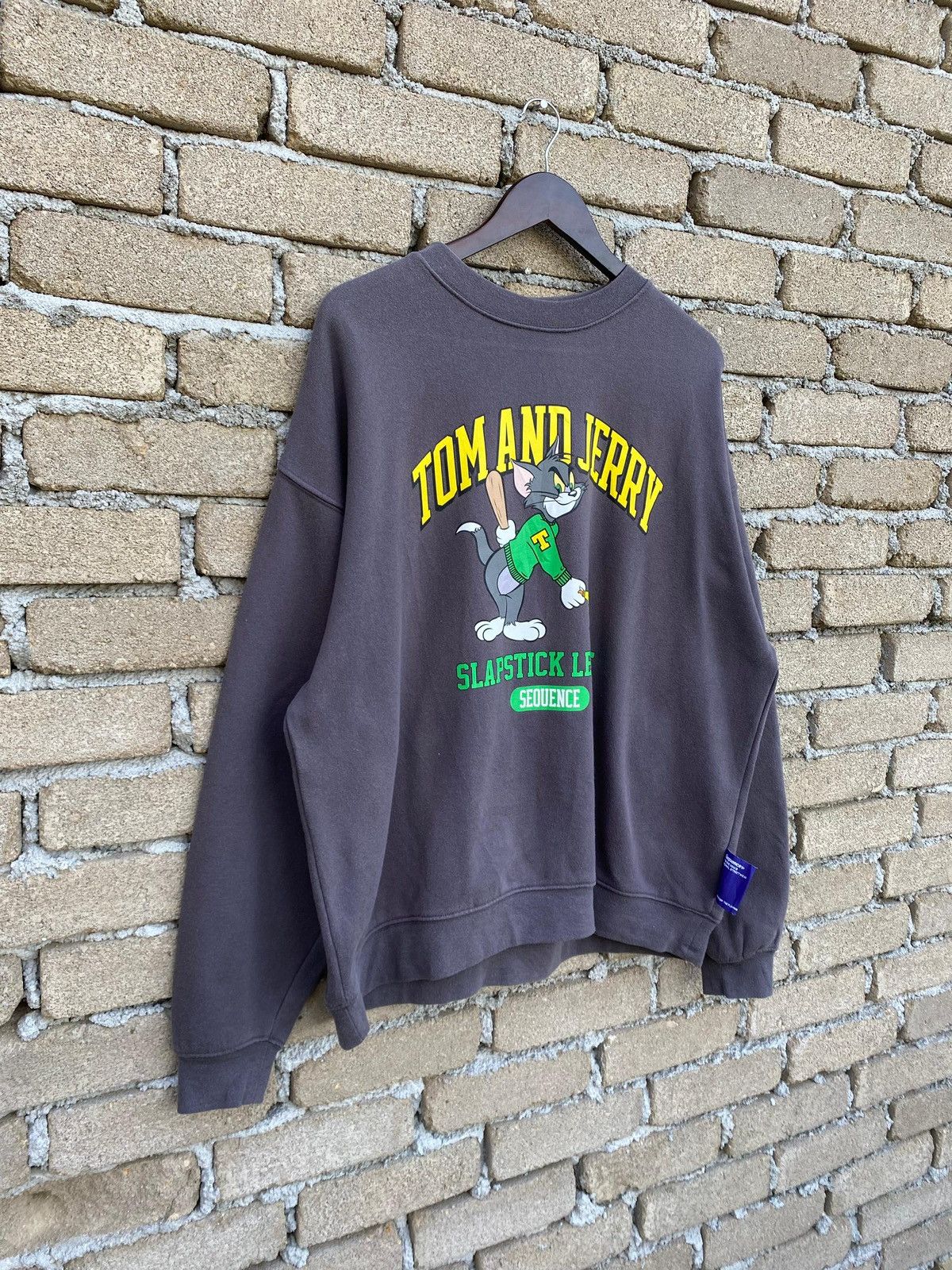 Cartoon Network Tom And Jerry Be One Soul Sequence Crewneck Sweatshirt Size US XL / EU 56 / 4 - 3 Thumbnail