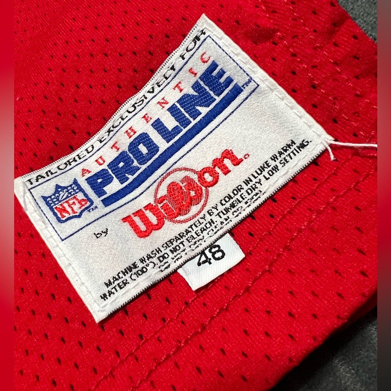 Wilson Wilson Pro Line Authentic #19 JOE MONTANA Chiefs Jersey XL Size US XL / EU 56 / 4 - 3 Thumbnail