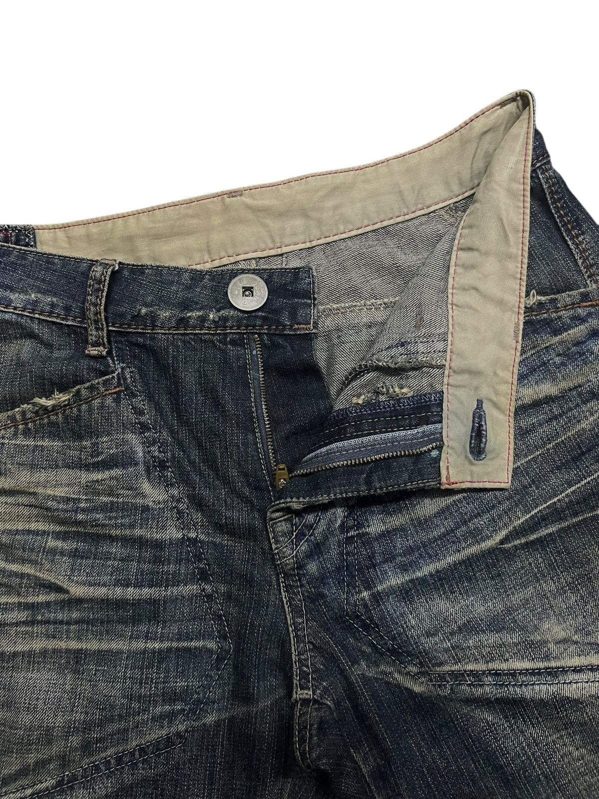 Marithe + Francois Girbaud Vintage 90s Marithé + François Girbaud MFG - Y2K Carpenter Size US 32 / EU 48 - 8 Thumbnail