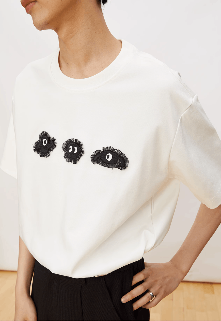 Other Men’s Coal briquette patch embroidered T-shirt Size US M / EU 48-50 / 2 - 2 Thumbnail