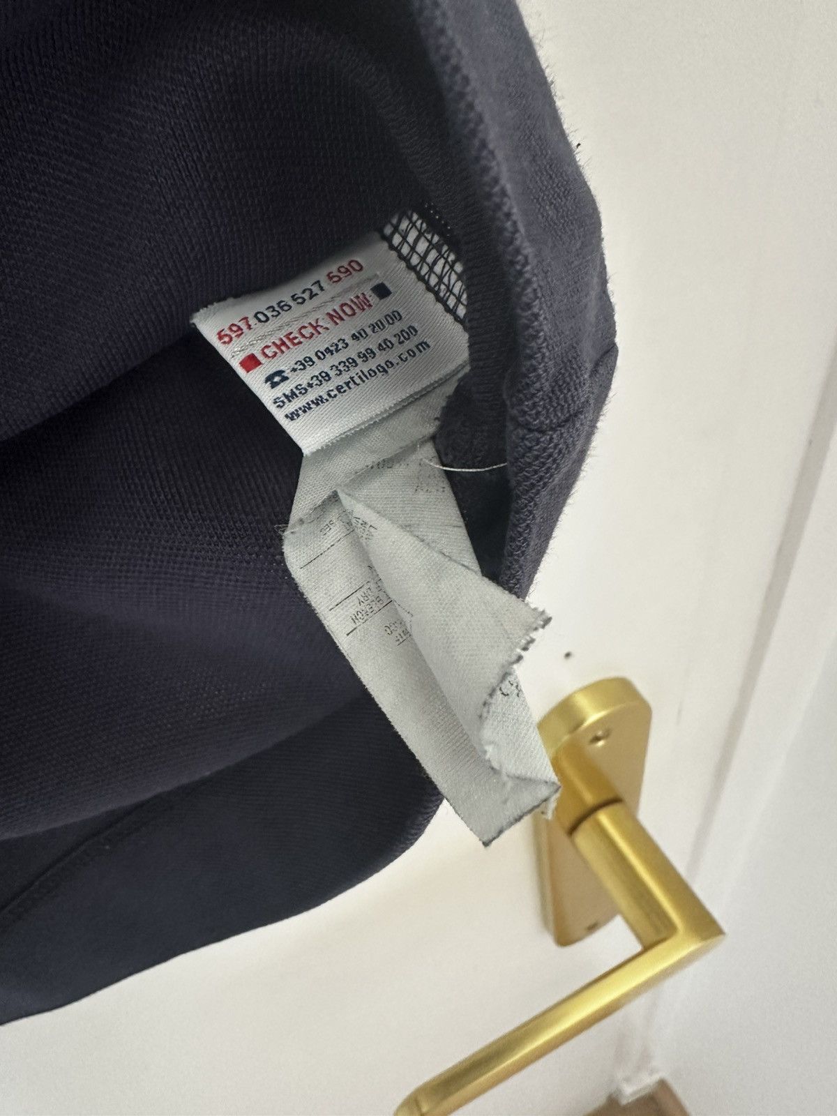 Moncler Moncler Women’s Polo XS Navy – Authentic Size XS / US 0-2 / IT 36-38 - 6 Thumbnail