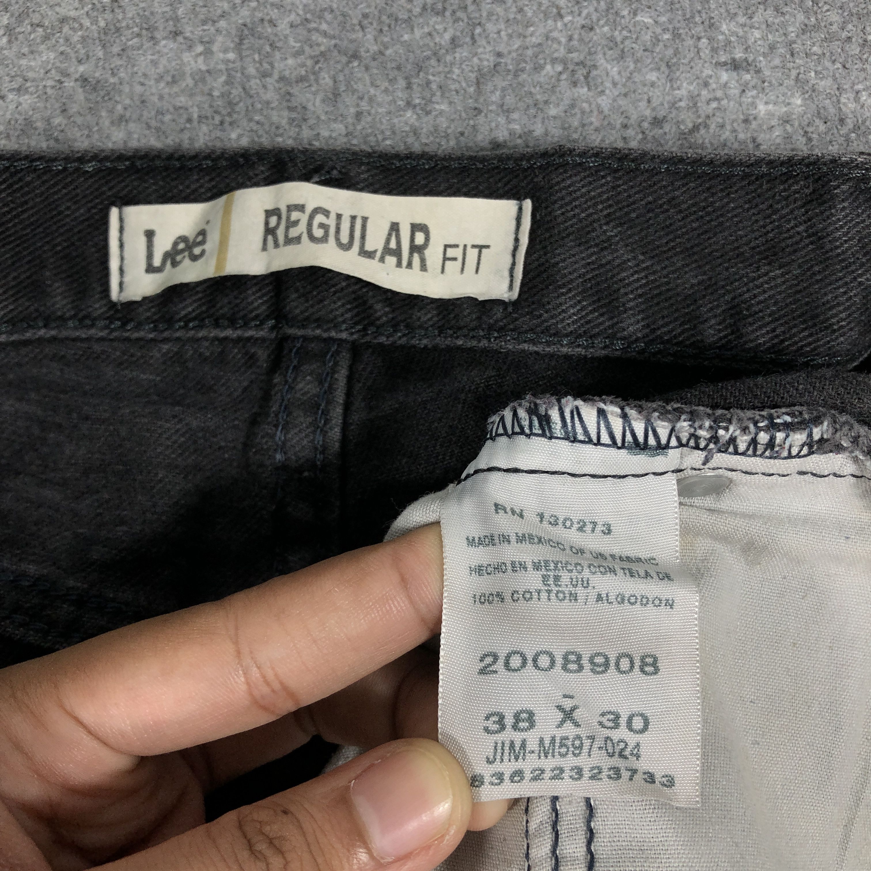 Lee × Vintage Vintage Lee Regular Fit Jeans L847 Size US 38 / EU 54 - 11 Thumbnail
