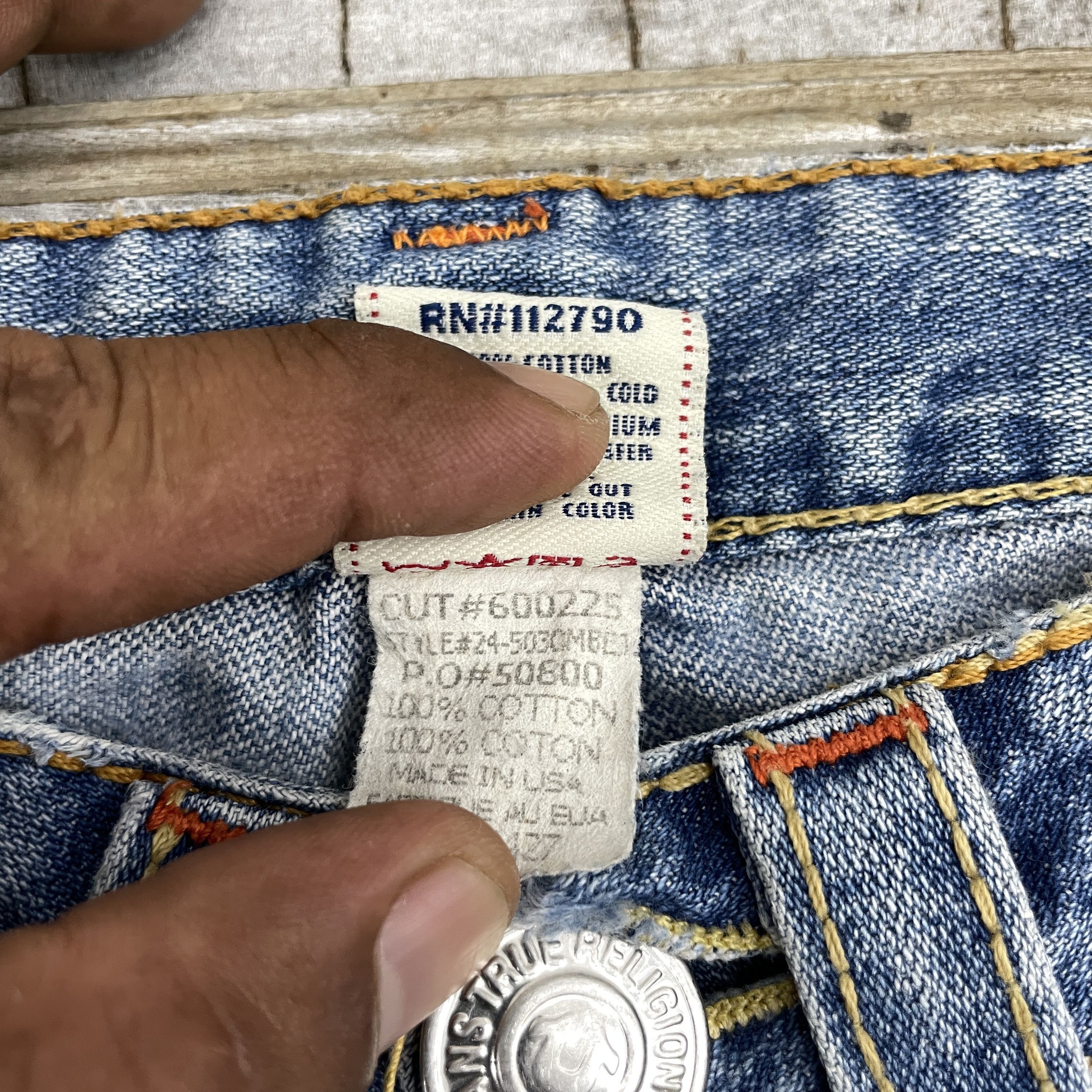 Designer × True Religion Vintage True Religion Bootcut Jeans-wc309 Size 28" / US 6 / IT 42 - 7 Thumbnail