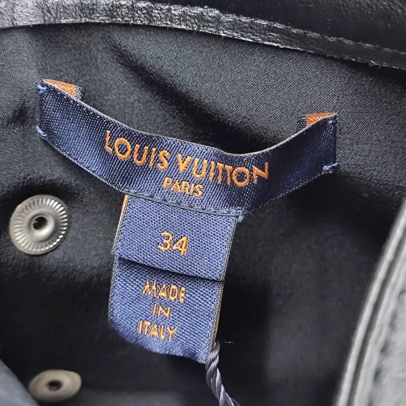 Louis Vuitton Louis Vuitton Show style sheepskin patchwork silk short sl Size XXS / US 00 / IT 34 - 3 Thumbnail