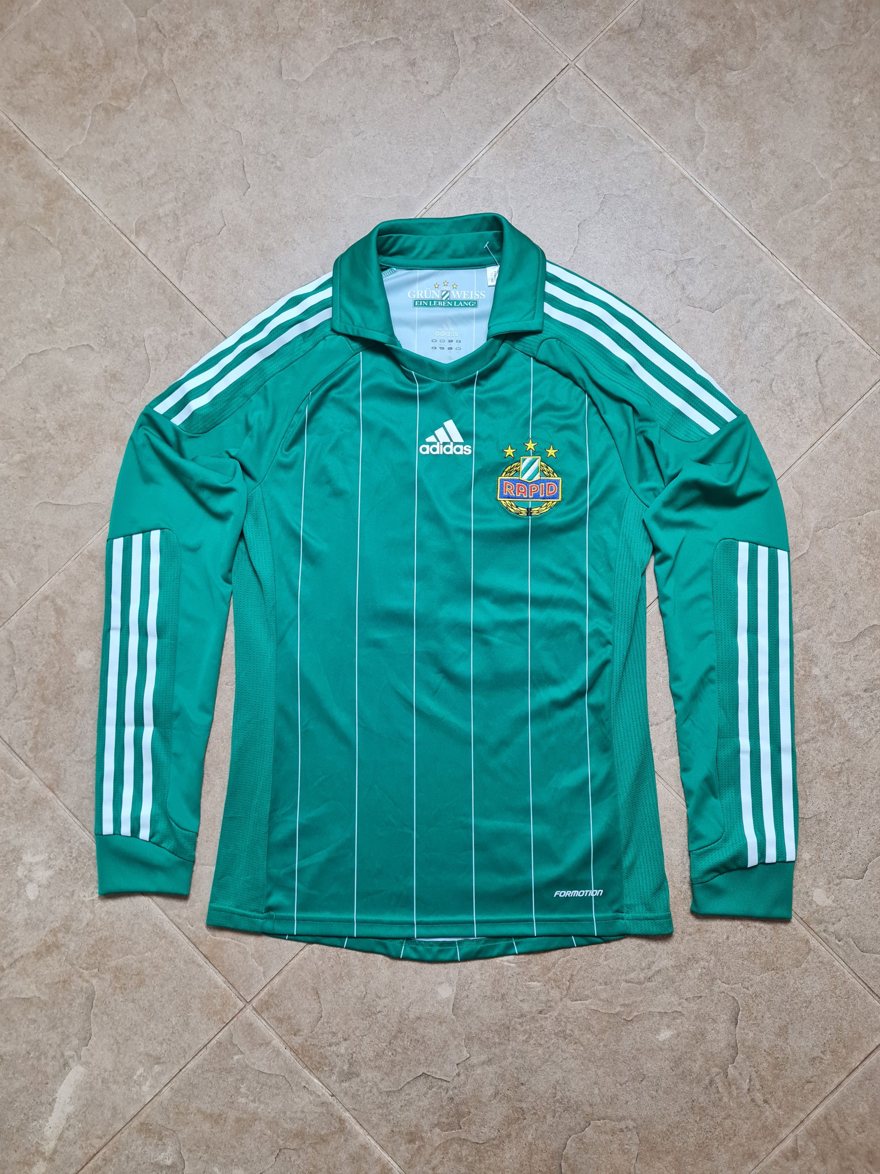 Adidas Adidas SK Rapid Wien Home Football Shirt SABITZER #24 Size US S / EU 44-46 / 1 - 9 Thumbnail
