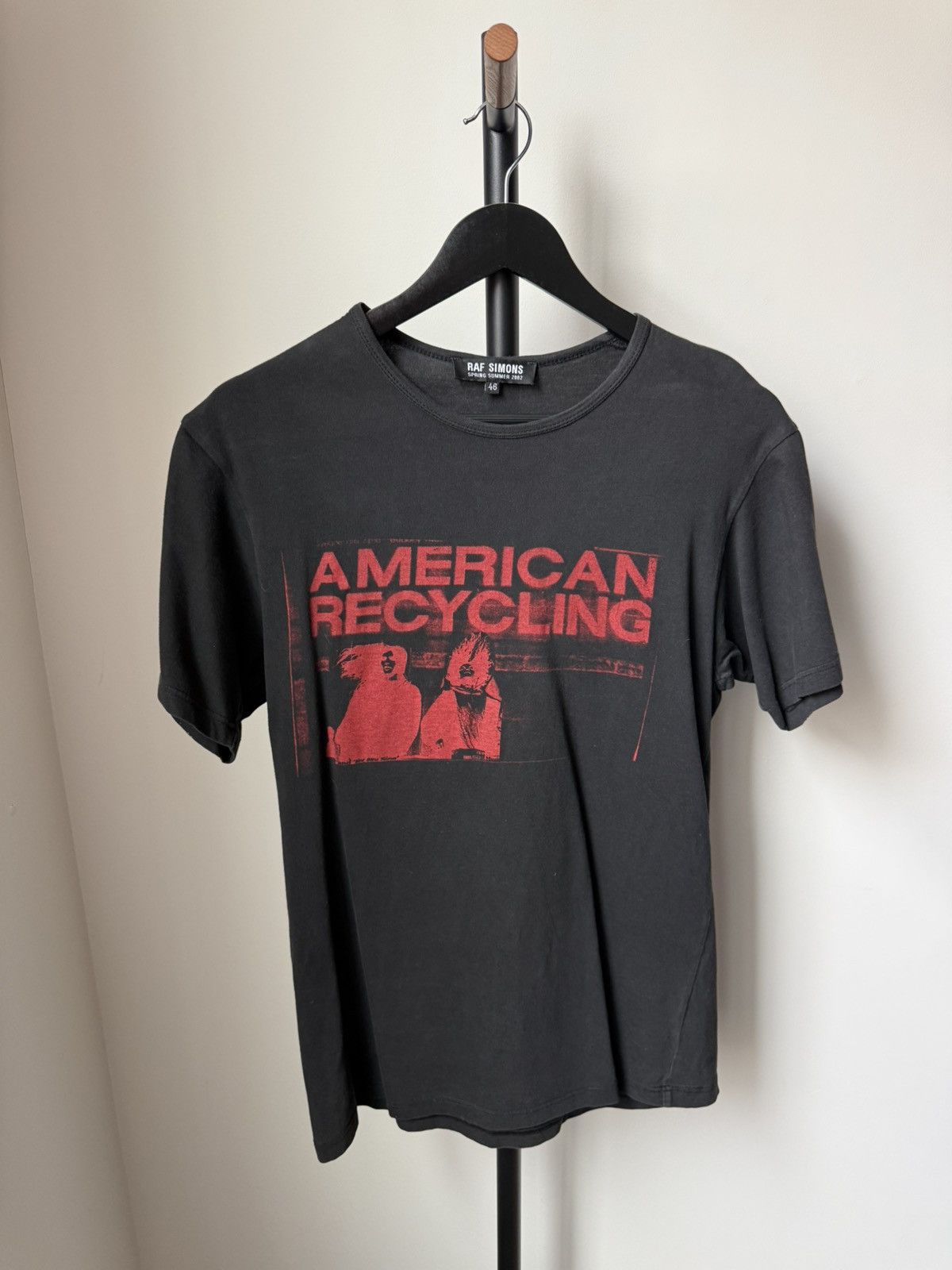 Raf Simons American Recycling Tee Spring 2002 Size US M / EU 48-50 / 2 - 3 Thumbnail