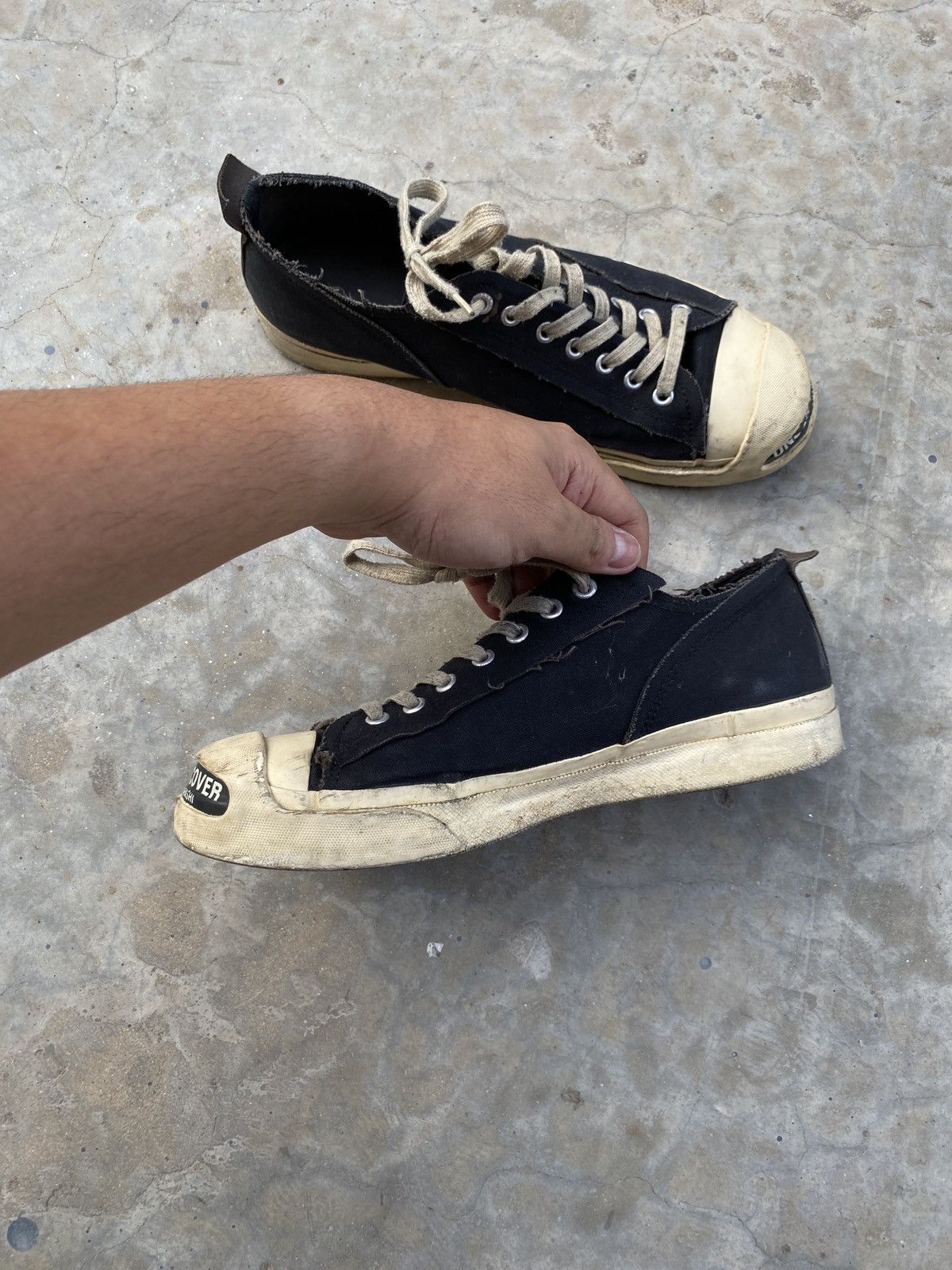Undercover Undercover Jun takahashi Black/White Low Top Sneaker Size US 10 / EU 43 - 12 Thumbnail