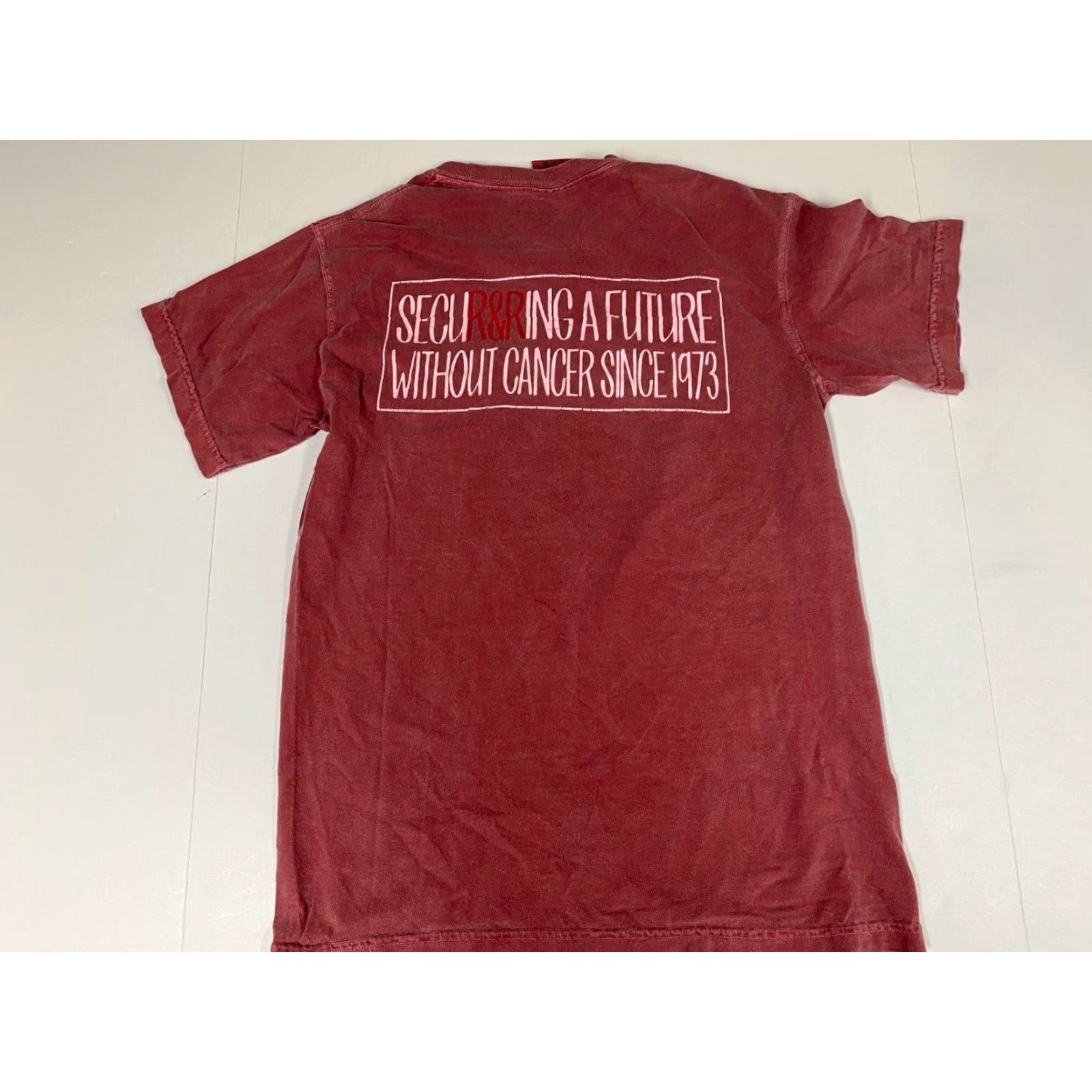 Comfort Colors Comfort Colors Mens Shirt Short Sleeve Crew Neck Red 90s Colorful Logo T-Shirt Small Cotton Breathing Breathable Regular Fit Mens Size US S / EU 44-46 / 1 - 6 Thumbnail