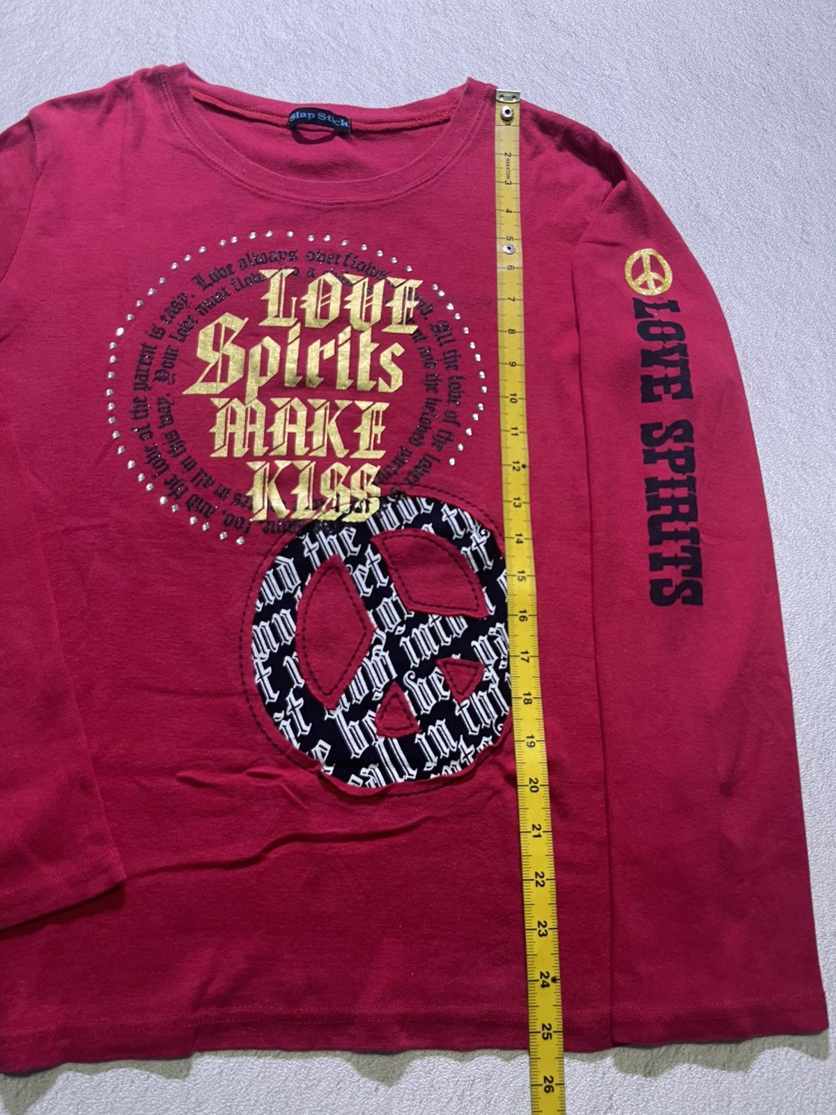 Hysteric Glamour Y2K SLAP STICK long sleeve tshirt Size US M / EU 48-50 / 2 - 10 Thumbnail
